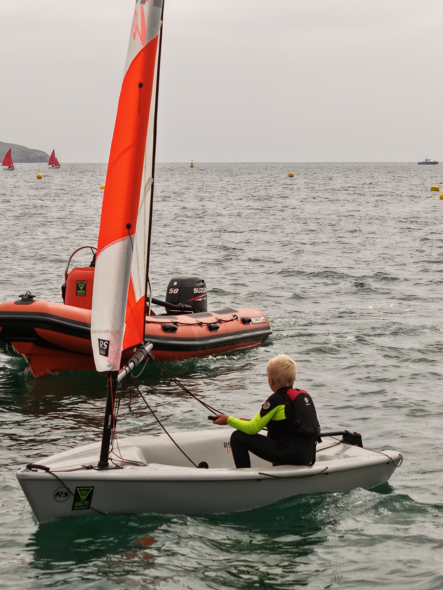 NEW ACTIVITY HERE AT HYDRO 👇
Youth Dinghy Race Training ⛵️
After a winter of our Hydro Mini absolutely loving his race training we have decided to bring it to Hydro to get more kids out there taking their sailing skills to the next level 💦
Join our 2-day Dinghy Race Training at HYDRO and unlock the secrets of competitive dinghy sailing in the stunning waters of Abersoch. Whether you’re looking to sharpen your technique, improve your race tactics, or gain confidence on the water, our expert instructors will guide you every step of the way with personalized coaching and hands-on practice.
More details can be found through our ‘BOOK NOW’ button on our website 👇
💻 www.abersochhydro.com
Or of course get in touch with our friendly team here at Hydro 👇
📧 info@abersochhydro.com
📞 07917525540
👉 Own boats are welcome along with hire of ours!
All training & activities are safety boat covered and run straight off Abersoch main beach 🛟