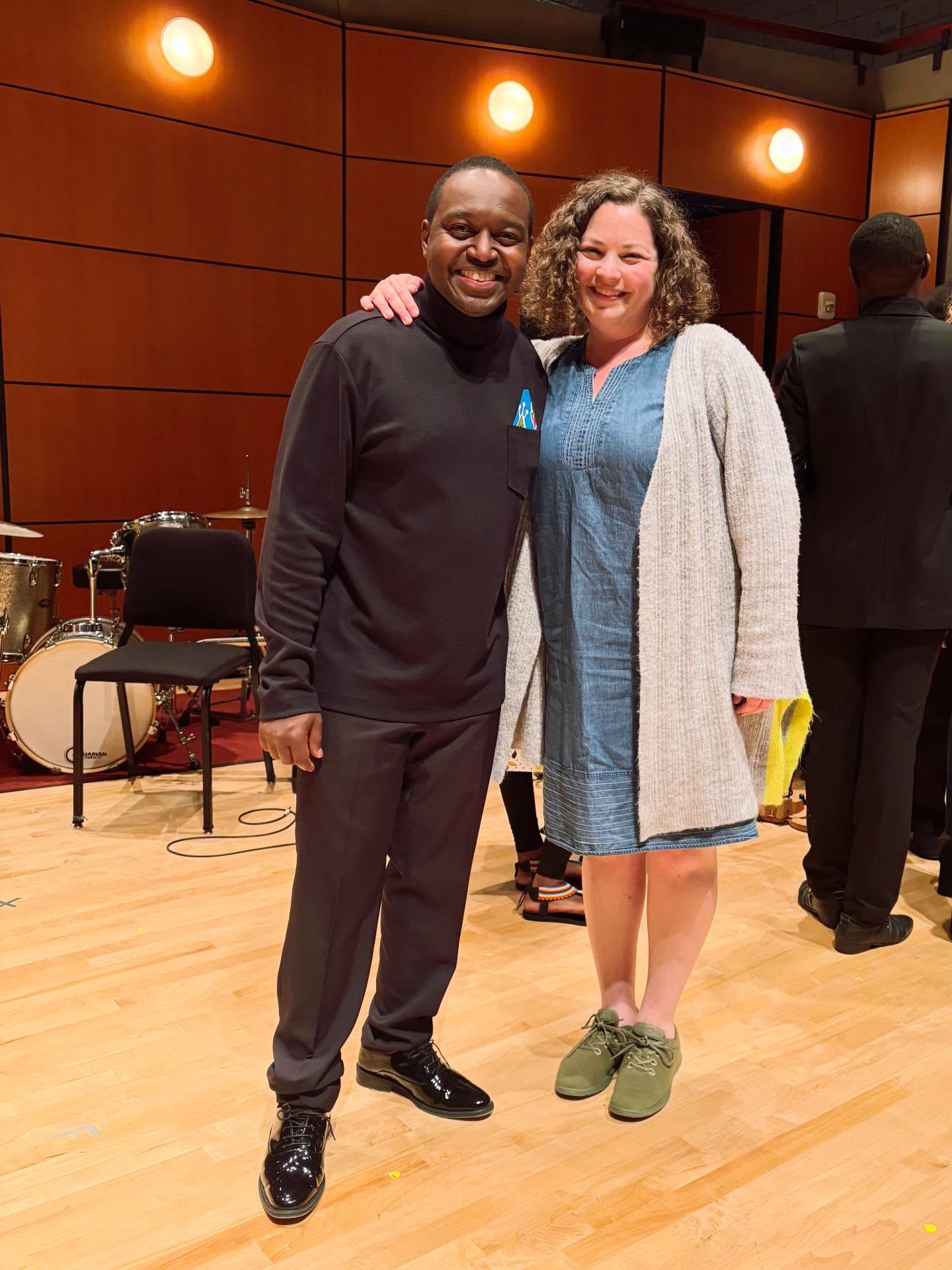 What a beautiful concert tonight from the African Music Ensemble! Congratulations to Dr. Jean Kidula and all of the students for their hard work—not to mention my friend and fellow Hoosier @sylvestermakobi , who will also give a lecture on Kenyan art song tomorrow morning.
#AfricanMusicEnsemble #Ethnomusicology #GoDawgs #AlsoGoHoosiers