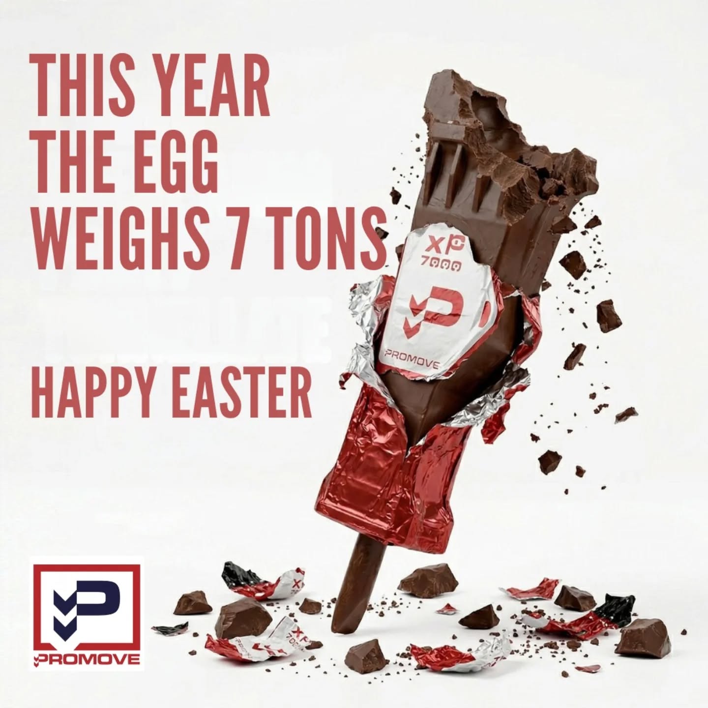 🇬🇧 This year, the egg weighs 7 tons.
Fortunately, we know exactly where to hit💥
Happy Easter from the Promove team❤️
🇮🇹 Quest'anno l'uovo pesa 7 tonnellate.
Per fortuna sappiamo esattamente dove colpire 💥
Buona Pasqua dal team Promove❤️
#promovedemolition #Promove