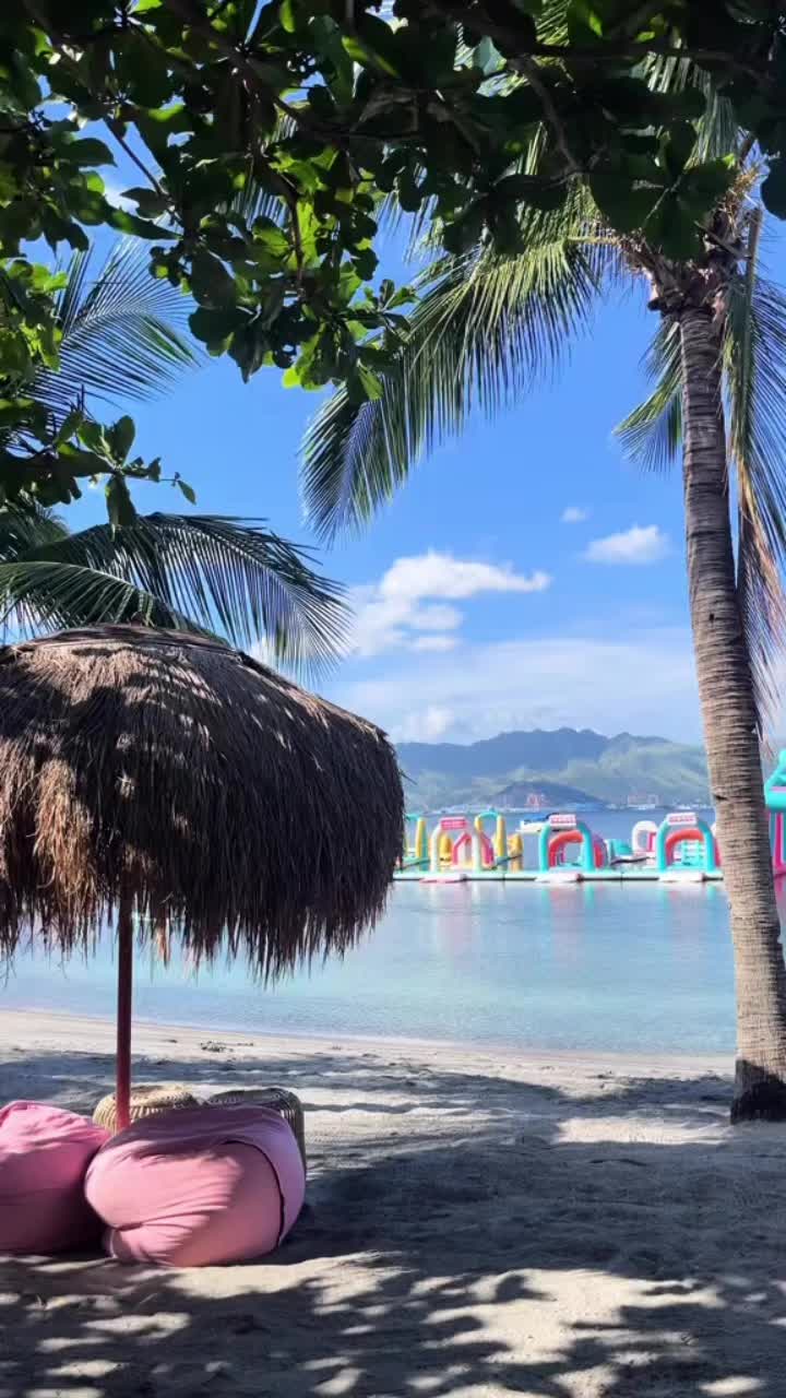 pov: you visited this bali-inspired beach resort in zambales this holy week 🌴✨