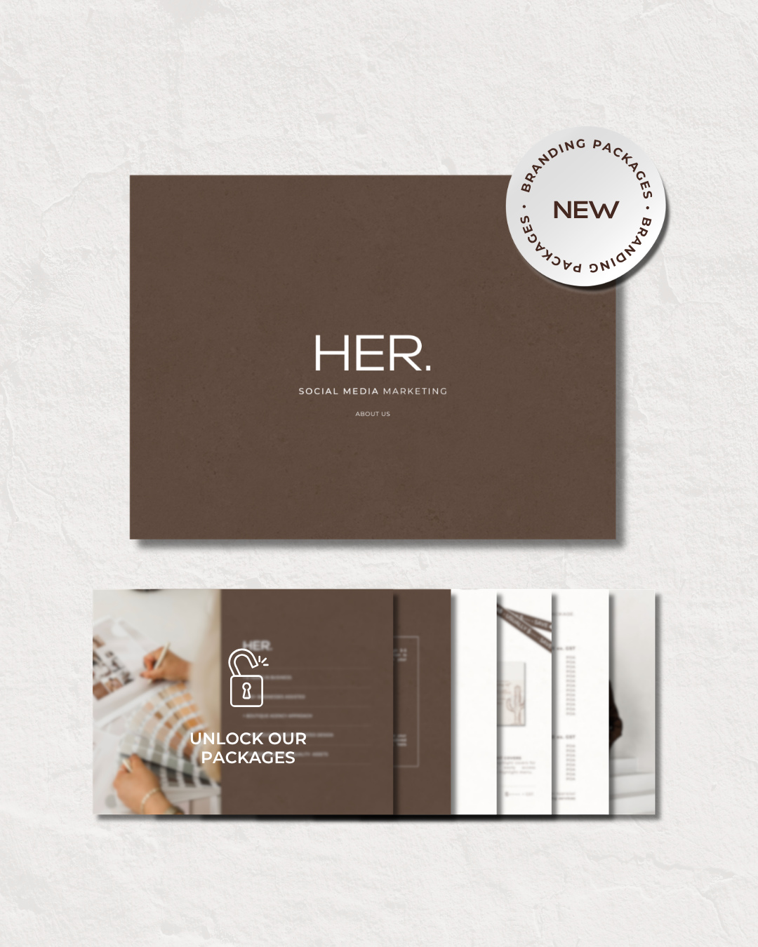 NEW • Branding & Design Packages
We have updated our branding packages with your continued favourite packages and our new build your own package option.
Limited availability for April - May ⏳
Enquire now via our website 🤎