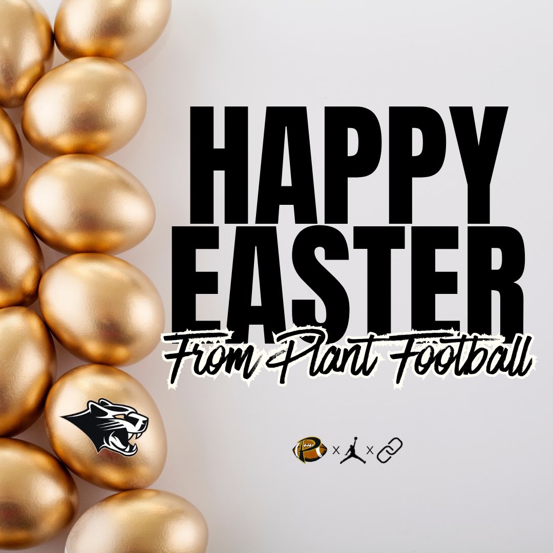 Happy Easter from the Plant Football family! 💛🖤🐰
#11as1 #alwaysalink