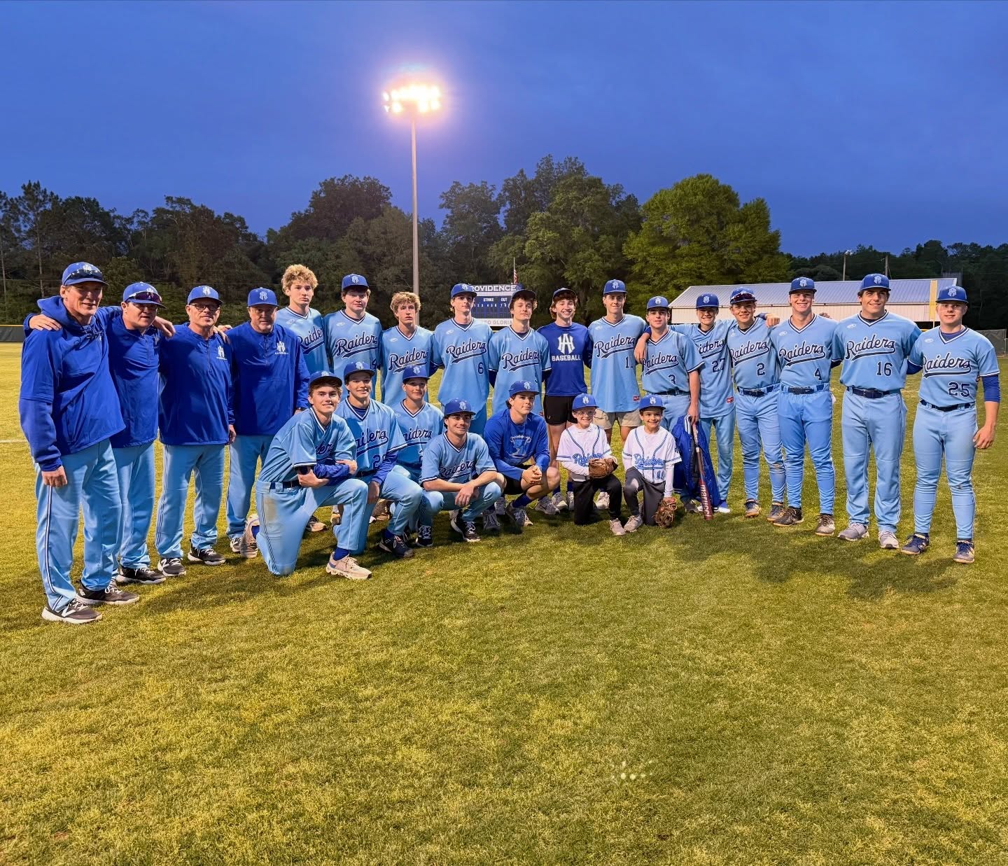 Big win for the Houston Academy Raiders as they take down Providence Christian School 5–3 tonight.
Congrats, Raiders! ⚾️
