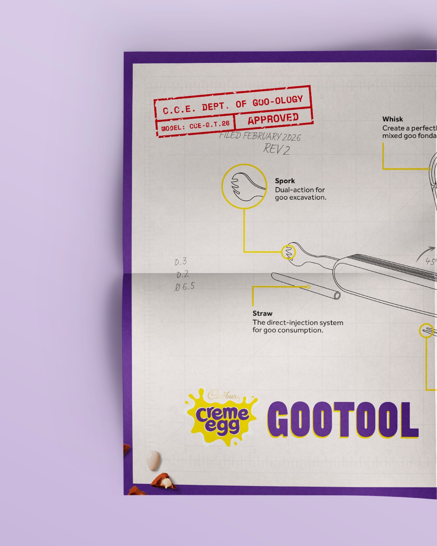 Cadbury Crème Egg GooTool
project : Advertising
~
#advertising #graphicdesign #design #cremeegg #cadbury