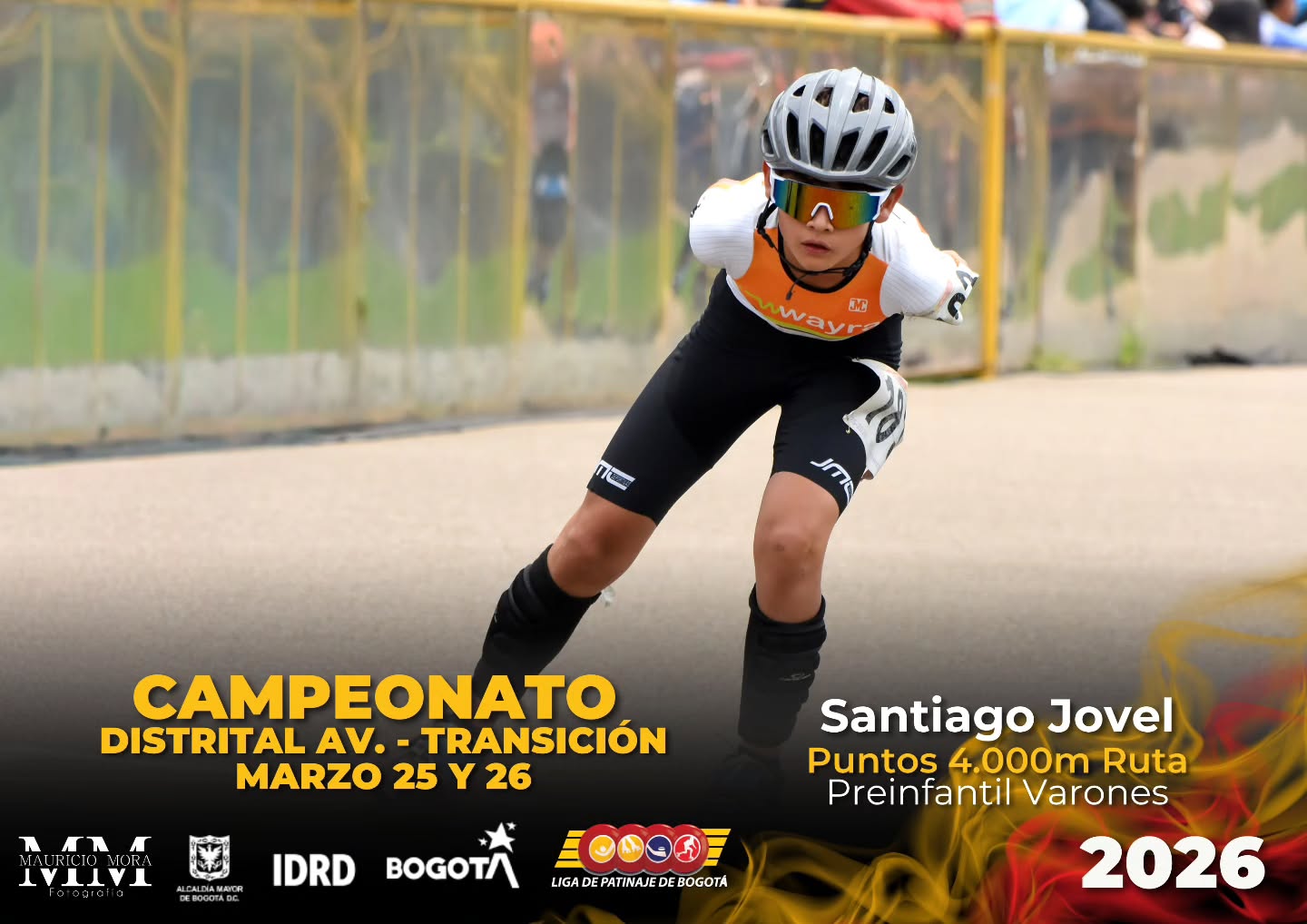 Grandiosos resultados en el Campeonato Distrital de Transición 🔥
El pasado 25 y 26 de marzo se llevó a cabo esta importante competencia Avalatoria para las categorías Pre infantil, Infantil y Junior.
El PRD el salitre fue el escenario de emociones competitivas, compañerismo y unión familiar 💛❤️
En esta oportunidad se realizaron 3 pruebas en pista y 2 en el circuito
• Remates
• Eliminación
• Relevos
• Puntos
• One Lap
Compartimos algunos resultados de los deportistas destacados en las diferentes pruebas realizadas durante las jornadas de carrera 🏁
Felicitamos a todos los deportistas participantes por su desempeño
#bogotátierradecampeones
📸 @moraortegamauricio
