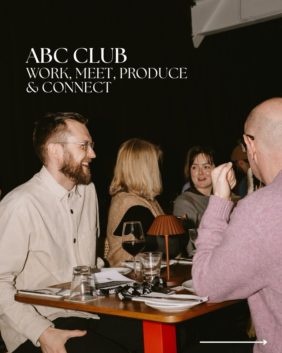 ABC Club is as much about connection as anything else, with regular programming and events to bring together Manchester’s production community. Want an invite? Register your interest / sign up via our bio