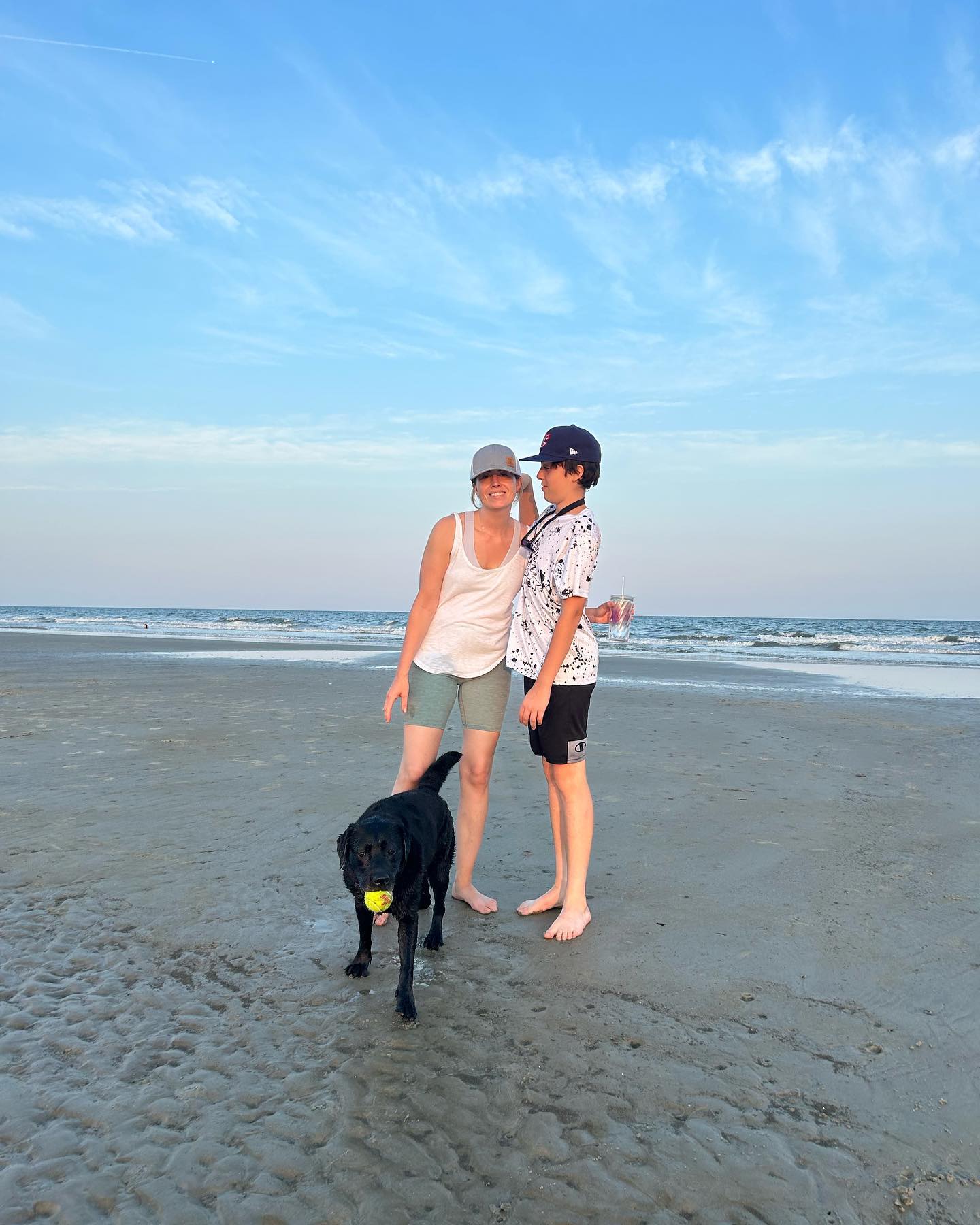 Posting this a day late but Happy 4th from Hilton Head Island!! Hard to believe Austin is almost taller than me! @seapinesresort