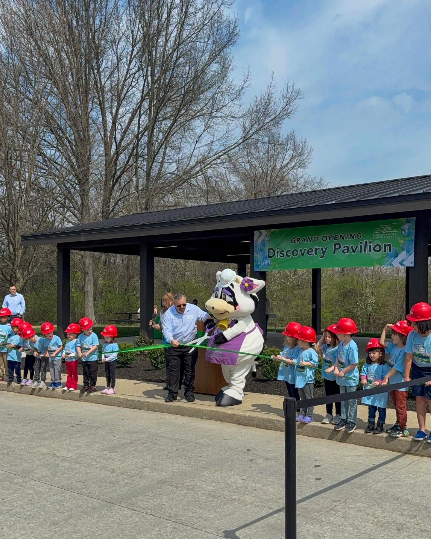 Our team is thrilled to see the Discovery Pavilion officially open today at the Pickerington Public Library! ✂️✨
Congratulations to the library staff and the community on a wonderful ribbon-cutting ceremony. We are honored to have designed a space that will host years of curiosity, play, and discovery for the entire Pickerington community.
#Architecture #PublicSpaces #PickeringtonPublicLibrary #PPLDiscoveryPavilion @pickeringtonlibrary