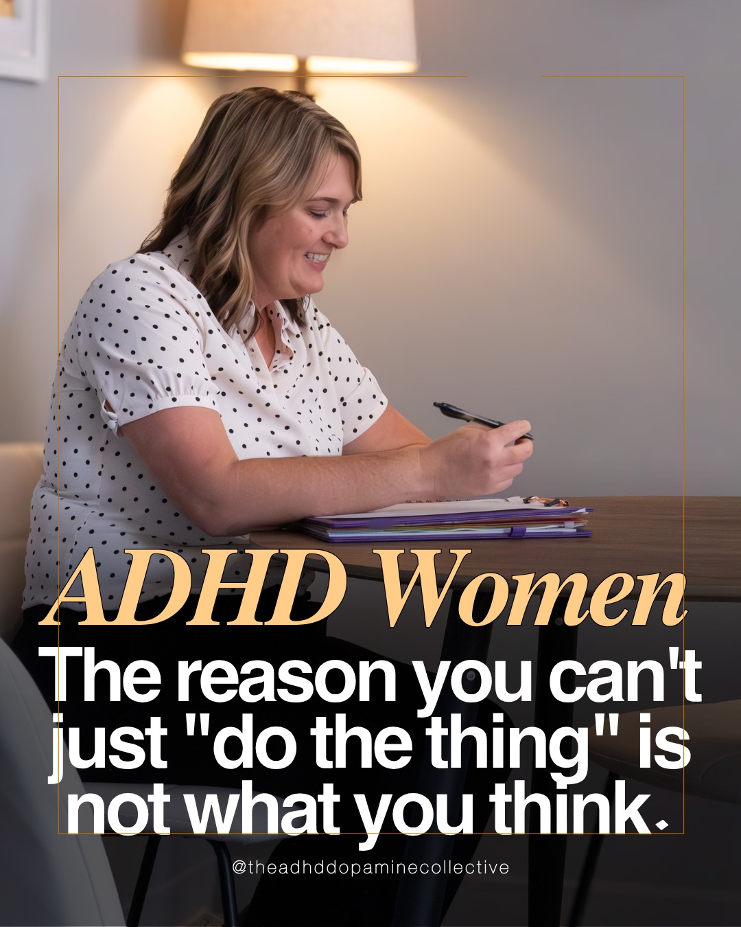 The gap between knowing something is important and actually being able to do it is the story of my life with ADHD.
This is why. Save it. Come back to it.
And if this landed — follow for more.
#adhd #adhdwomen #mentalhealth #therapist #Interestbasednervoussystem