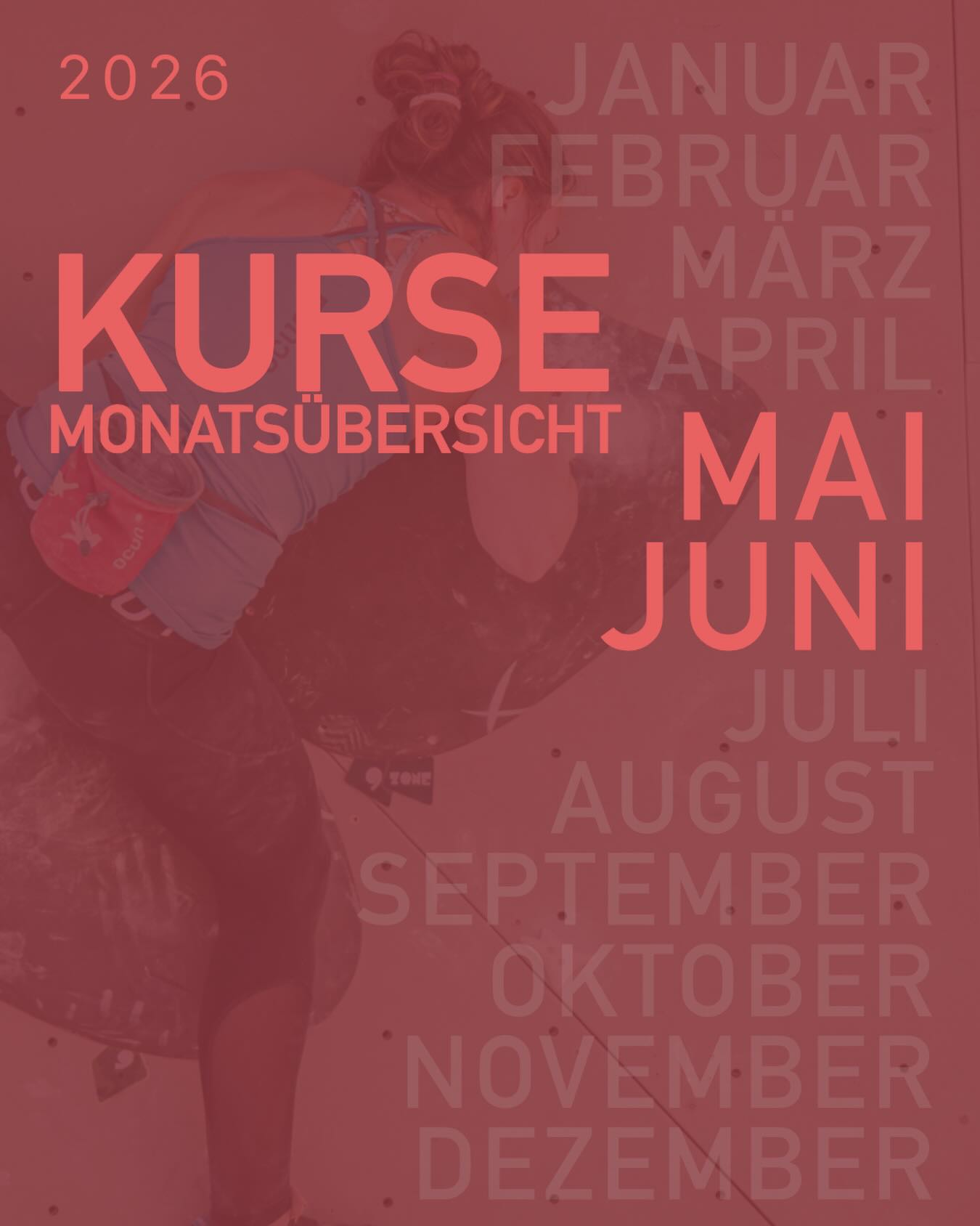 NEUE KURSE | MAI & JUNI
🥚 Auf der Suche nach einem Ostergeschenk?
Die neuen Kurse für die Monate Mai & Juni sind ab sofort auf unserer Website buchbar!
Link in der Bio.
Kurse (SEIL-) KLETTERN:
🧗♀️ Toprope
🧗♀️ Vorstieg
🧗♀️ Schnupperklettern Family
🧗♀️ Schnupperklettern Adult
Kurse BOULDERN:
🪨 Boulderführerschein
🪨 Einstieg Bouldern
🪨 Aufbau Bouldern
Zusätzlich auf Anfrage per Mail an kurse@fliegerhalle-bs.de:
💬 Personal Training
💬 Sicherer Klettern
💬 Scheinabnahme
📆 Markier deine Kletterbuddys gleich in den Kommentaren!
#fliegerhallebraunschweig #klettern #bouldern #kurs