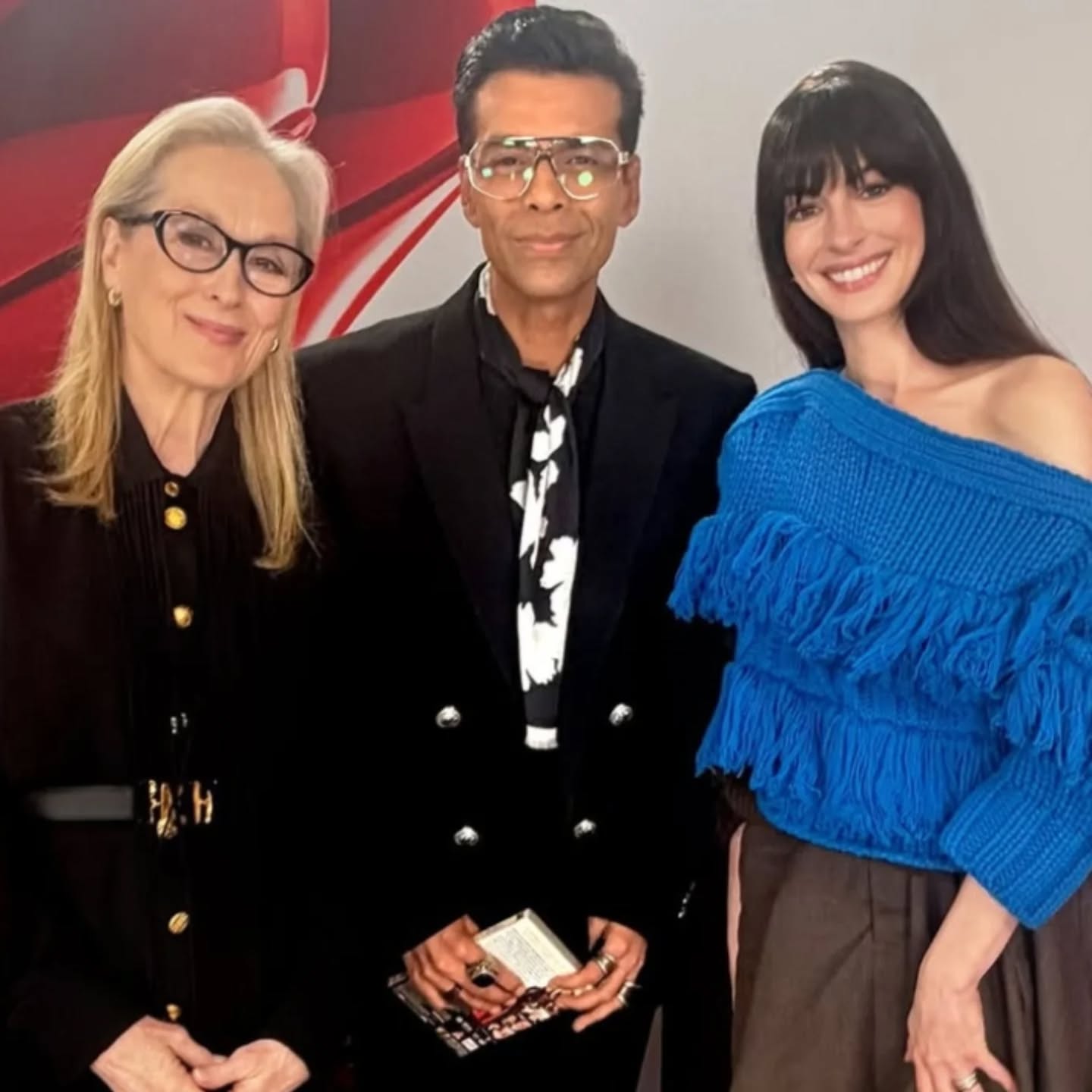 From quoting The Devil Wears Prada to standing beside its stars, Karan Johar lives a cinematic dream moment with Meryl Streep and Anne Hathaway. What began as admiration turned into a surreal, full-circle encounter—one that blends fandom, filmmaking, and a little bit of movie magic in a single frame.
#karanjohar #merylstreep #annehathaway #thedevilwearsprada #thedevilwearsprada2