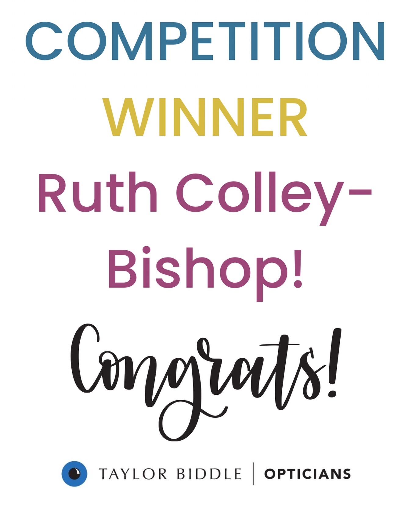 Congratulations to another one of our competition winners! 🥳
Our competition is still running and you can be in with the chance of winning a £100 voucher! 🤩
To enter leave us a google review on our google page and our winner is drawn every 30 reviews 🙌
Links in Bio to our Google page 😄
#opticians #eyewear #sunglasses #glasses
#optical optician eyeglasses optometrist
optometry eyewearfashion spectacles
eyewearstyle eyecare fashion