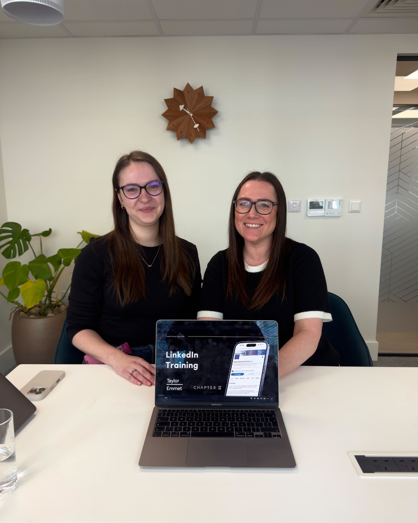 Allie and Georgina delivered a brilliant session of basic and intermediate LinkedIn training for @tayloremmetsolicitors 💻✨
Both groups built a clearer understanding of LinkedIn’s purpose and how to gain confidence in posting and build engagement. The intermediate session also focused on strengthening personal branding while representing the Taylor Emmet brand positively.
We hope the team enjoyed our training and came away having learnt something new! 🙌🏼
If you want bespoke LinkedIn training for your team, get in contact with us today at hello@chapterii.agency 📩