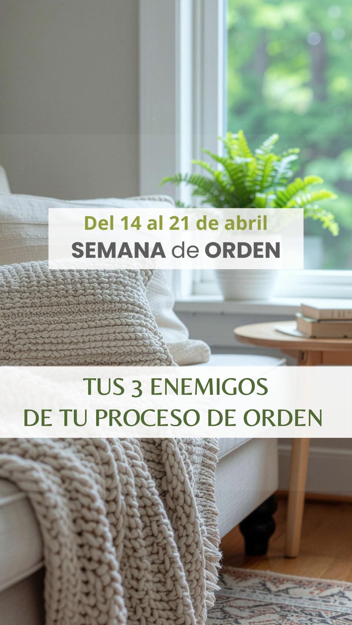 No vas a salir del desorden y la acumulación de objetos, hasta que no te des cuenta de que en vez de una ayuda, estos son tus peores enemigos🤷♀️
Te mantienen en un bucle de intentos sin poder recuperar tu paz mental para pensar con claridad, disfrutar de días relajados. La aparcaste en algún sitio entre todos esos objetos.
❌Programas de TV y artículos de revistas acerca de orden que viven de que sigas consumiendo sus contenidos, no de que salgas de ahí y dejes de necesitarlos.
Te explican la teoría y te dejan, aún más frustrada por lo inútil que te sientes porque nada realmente acaba con ello, además de agrandar la vergüenza que sientes de tu casa, a años luz de la belleza y orden de las que ellos te muestran
❌Todos los artilugios de orden (cajas, bolsas de guardado al vacío, etiquetas,...) Quieren que compres más y más. Te aseguro que no son imprescindibles para conseguir el cambio😔. Las casas ordenadas existieron antes de todos estos productos de consumo
❌La organizadora profesional, te lo hace con sus grandes dotes para instaurar el orden desde el más puro caos, pero tú no adquieres las tuyas.😔
Contratar a un organizador profesional es engañarte, tanto como pasar un examen pagando al profesor para que lo realice por ti
¿Qué diferencia a una persona ordenada de una que no consigue serlo?
Hazte responsable de tu cambio
Conecta con tu poder🪄 para transformarte en la persona ordenada que deseas ser🎯y deja los trucos, tips, productos y gurús del orden
Acaba con tu parálisis y ordena paso a paso a la vez que identificas y desmontas los bloqueos conscientes e inconscientes que ahora te mantienen en el caos. Serás la persona ordenada que deseas ser
Accede a la próxima SEMANA de ORDEN. En ella identificarás qué te mantiene bloqueada en el desorden y la acumulación de objetos y cómo puedes salir de ahí para siempre,🚀escribe en comentarios la palabra “QUIERO” y te doy acceso
#tresinteriores #LibérateDelDesorden #DesapegoConsciente #SoltarParaCrecer #AdiósAcumulación #VivirSinDesorden #PsicologíaDelOrden #CreenciasQueAtrasan #CambioDeMirada #BloqueosYDesorden #MenteOrdenadaVidaOrdenada #OrdenYBienestar #MujeresQueTransforman #ReinventaTuVida