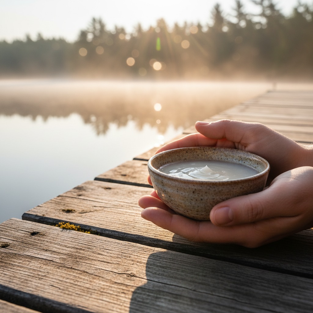 Embrace the stillness of dawn with a gentle embrace of nature's purity. 🌿 This moment, cradled in the warmth of our hands, reflects the essence of our approach at La-Terra – a deep respect for the earth and a commitment to crafting skincare that nurtures your well-being. We believe in the power of natural ingredients, thoughtfully blended to bring balance and serenity to your daily rituals. Discover the art of mindful self-care, inspired by the quiet beauty of the natural world.
#LaTerra #NaturalSkincare #MindfulLiving #HolisticWellness #HandcraftedBeauty #SelfCareRituals #NatureInspired #HerbalWisdom #NaturopathicBeauty