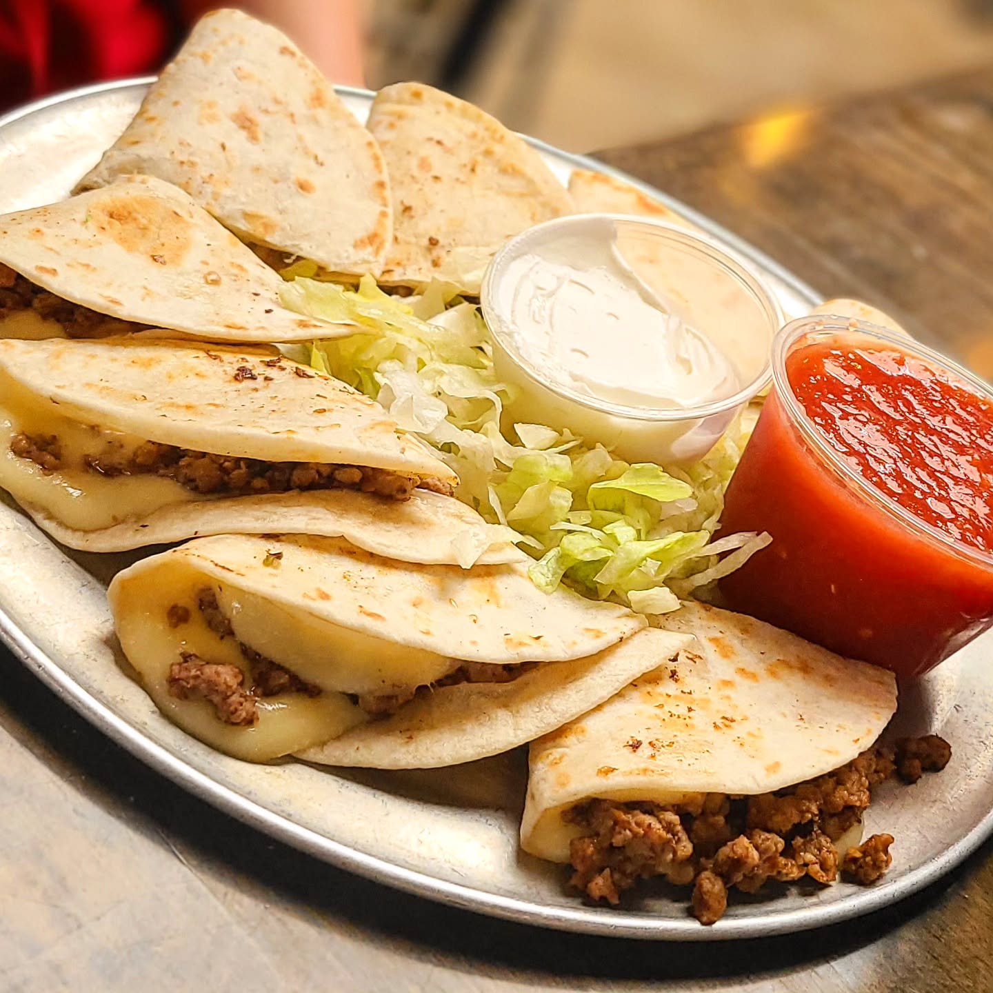 Beef and Cheese Quesadillas 🧀 😋 ❤️