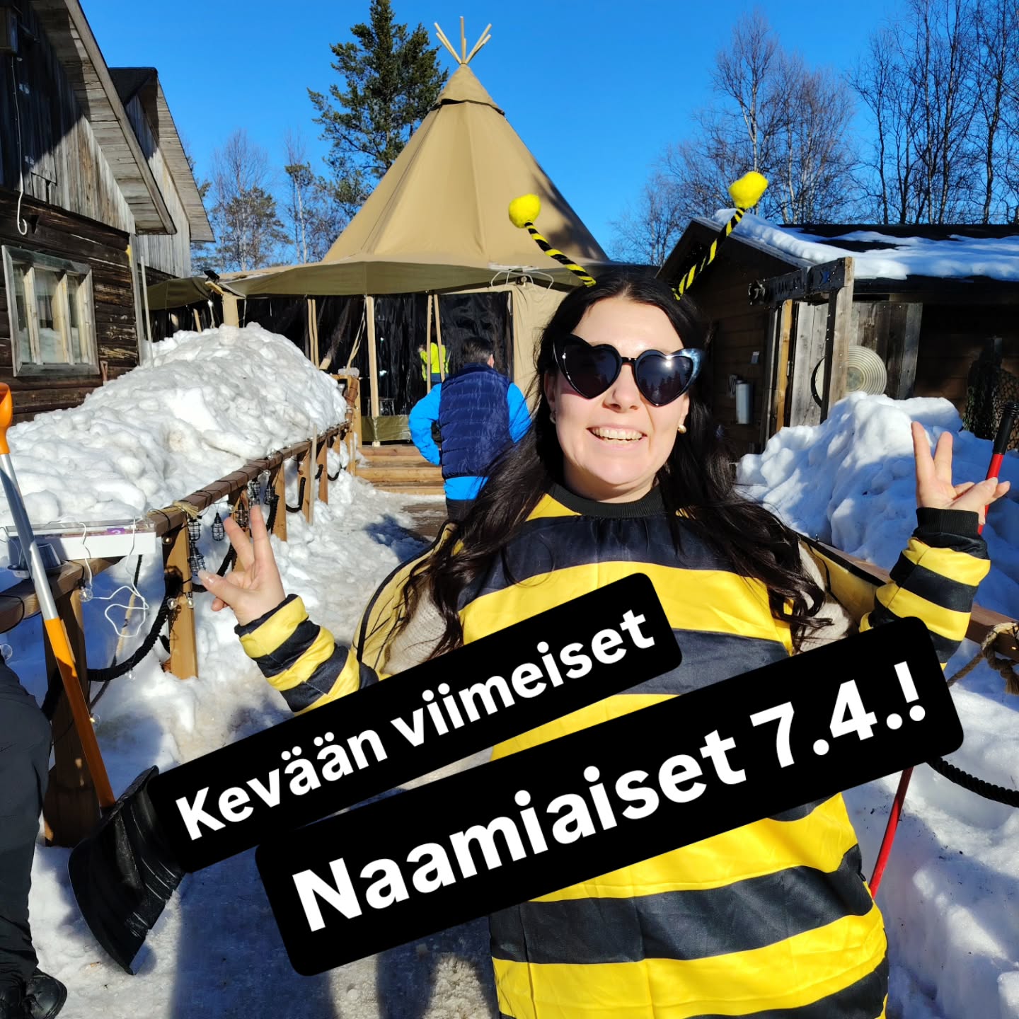 Kevään viimeiset naamiaiset – nyt tiistaina 7.4.!
Pääsiäinen on ohi mutta huomenna Mettäbaarista kajahtaa jälleen! 💥 Luvassa kunnon palkinnot parhaille asuille, ja lavalle nousevat vielä kerran legendaarinen duo Ketola & Toivola! 🔥
Keskiviikkona 8.4. meno jatkuu, kun lavan ottaa haltuun Kerran Komeat 🎶
Kerrataan vielä:
👉 Monotanssit jatkuvat joka päivä aina 12.4. asti
💃 Paras asu palkitaan
🍻 Tunnelma taattu
🌲 Paikka: Mettäbaari
Last Masquerade Party of the Spring – Tuesday April 7th!
We’re starting the week with a bang as always 💥
Expect great prizes, and one last time on stage – the legendary Ketola & Toivola 🔥
On Wednesday April 8, the party continues with Kerran Komeat 🎶
As a reminder;
👉 Monotanssit continues until April 12th
💃 Tomorrow Best costume wins prizes
🍻 Great vibes guaranteed
🌲 Location: Mettäbaari
Don’t miss this one!