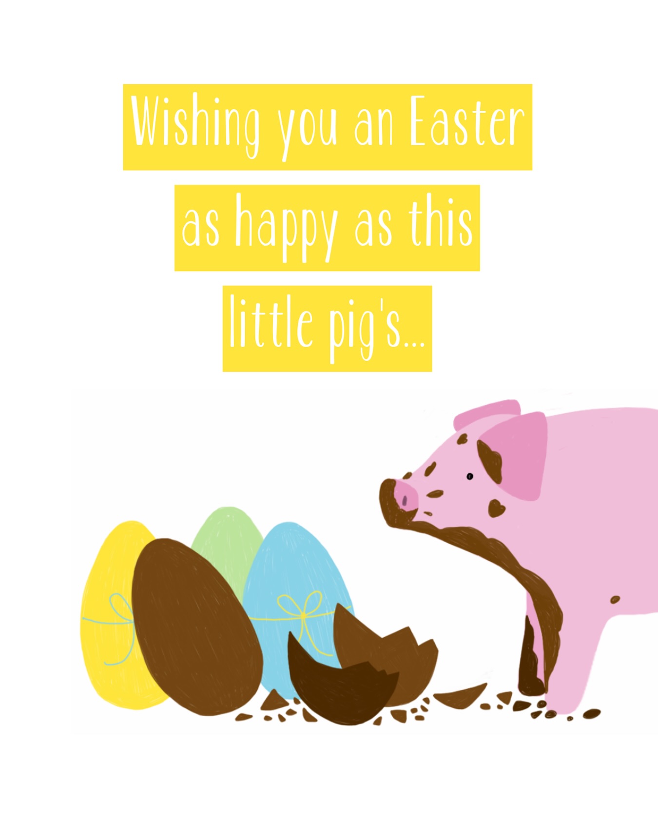 Happy Easter 🐣💛
Hoping your day is filled with chocolate, sunshine & all the joy! 💛☀️🫶🏻🍫
#happyeaster🐣❤️ #happyeastertoyou #eastersunday🐣 #easterillustration #chocolateforbreakfast🍫 🐣💛🍫🐖