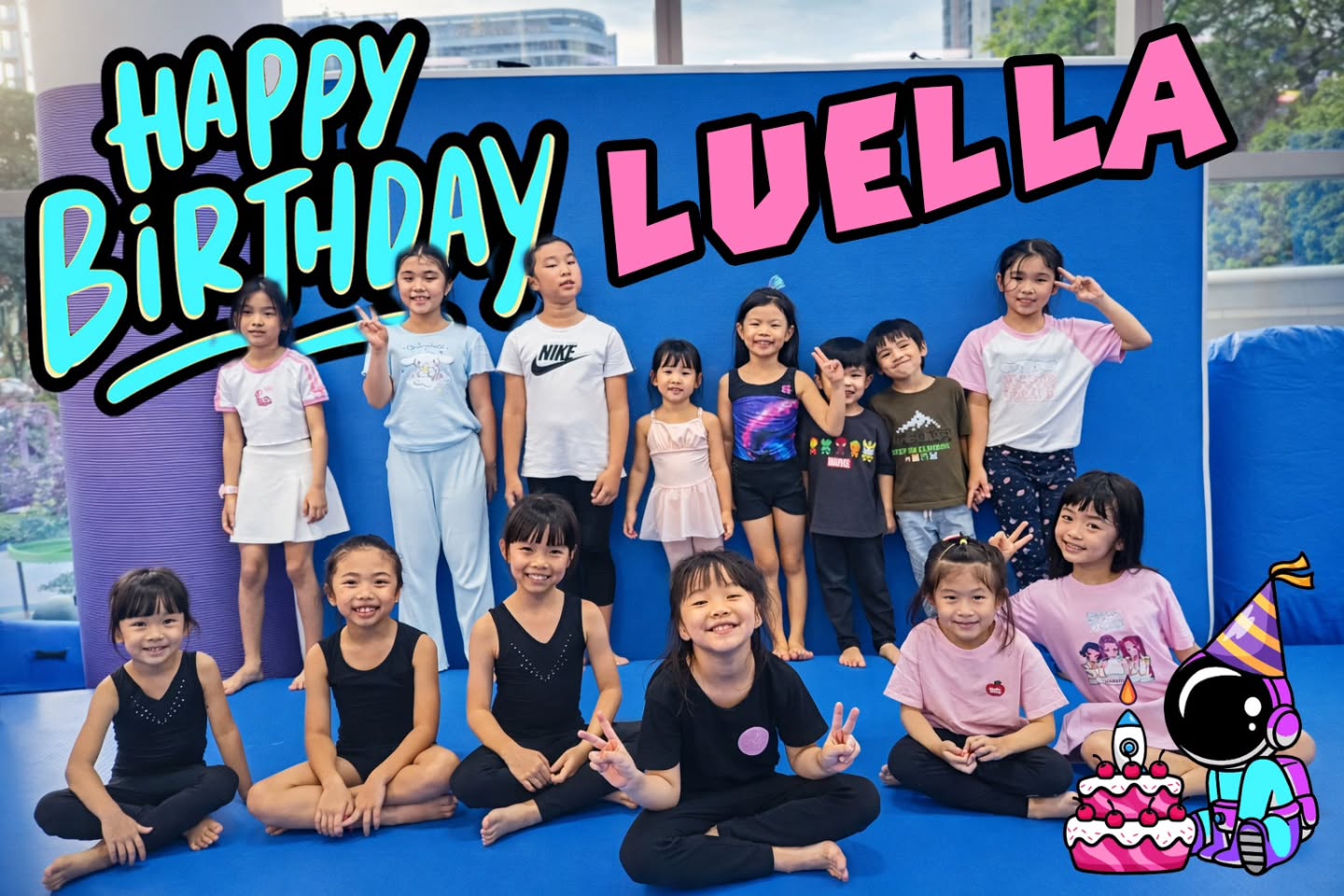 🎉 Happy Birthday, Luella! 🎉
What an out-of-this-world weekend celebration at Galaxy Gymnastics with Luella and all her wonderful friends! 💫 From learning gymnastics skills to sharing the joy of movement together, it was a special session filled with laughter, energy, and fun.
There’s something extra meaningful about celebrating your birthday by doing what you love most — and for Luella, that meant getting to move freely, safely, and confidently in the gym while showing her friends some of her favourite gymnastics skills. 🤸♀️✨
We loved having everyone at Galaxy and watching everyone enjoy the freedom to explore, play, and celebrate in a space made for movement and fun.
Wishing Luella a birthday filled with lots of happiness, energy, and beautiful memories ahead. 💜
Happy Birthday, Luella!
A Gym Out of This World 🚀
#galaxygymnasticssg
#galaxygymnastics
#AGymOutofThisWorld
#birthdayparty🎉
