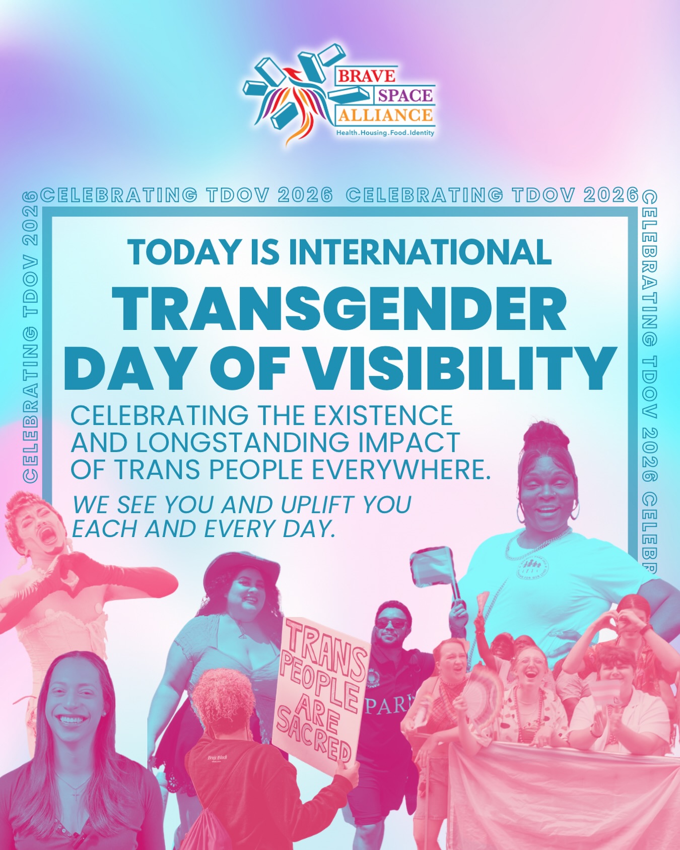 Happy International Trans Day of Visibility, family! 🏳️⚧️🤍⭐️
Each and every day, we are uplifting trans community across the South Side of Chicago and beyond. To our trans family, your existence is beautiful and your joy is sacred. Today, we celebrate YOU, exactly as you are 🗣️
#tdov #transdayofvisibility #transchicago