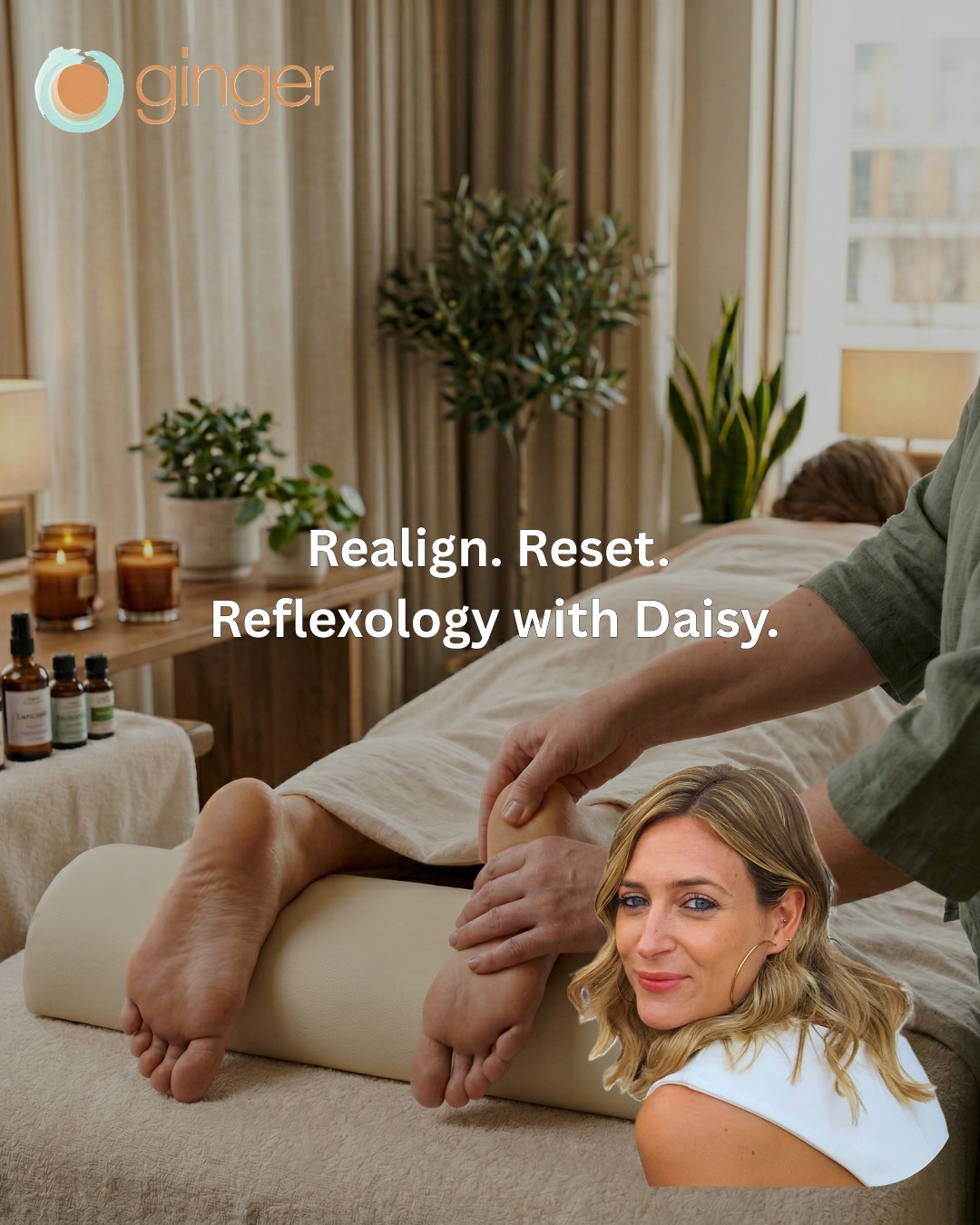Meet Daisy — our dedicated reflexology specialist.
Whether it's your feet, hands, face, or cranial reflexology, Daisy tailors every session to support your body's natural healing. From pregnancy reflexology to
advanced facial and cranial combinations, she offers 11 specialist treatments designed to restore balance and promote whole-body wellness.
As a member of the Association of Reflexologists, Daisy brings expert knowledge and a calm, nurturing approach to every appointment.
Book your session online at http://www.gingernaturalhealth.co.uk or call us on 01727 869929.
#GingerNaturalHealth #Reflexology #StAlbans #FootReflexology #FacialReflexology #CranialReflexology #PregnancyReflexology #HolisticHealth #Wellbeing
#NaturalHealing
