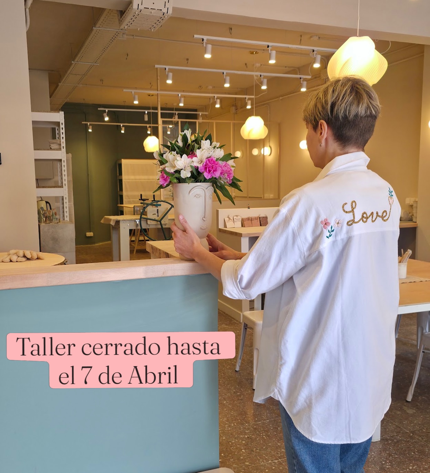 Estoy de vacaciones esta semana!
El taller solamente está accesible si eres miembro del espacio compartido!
Feliz semana Santa a todos, nos vemos pronto con nuevos proyectos para la temporada de primavera-verano! 🌸