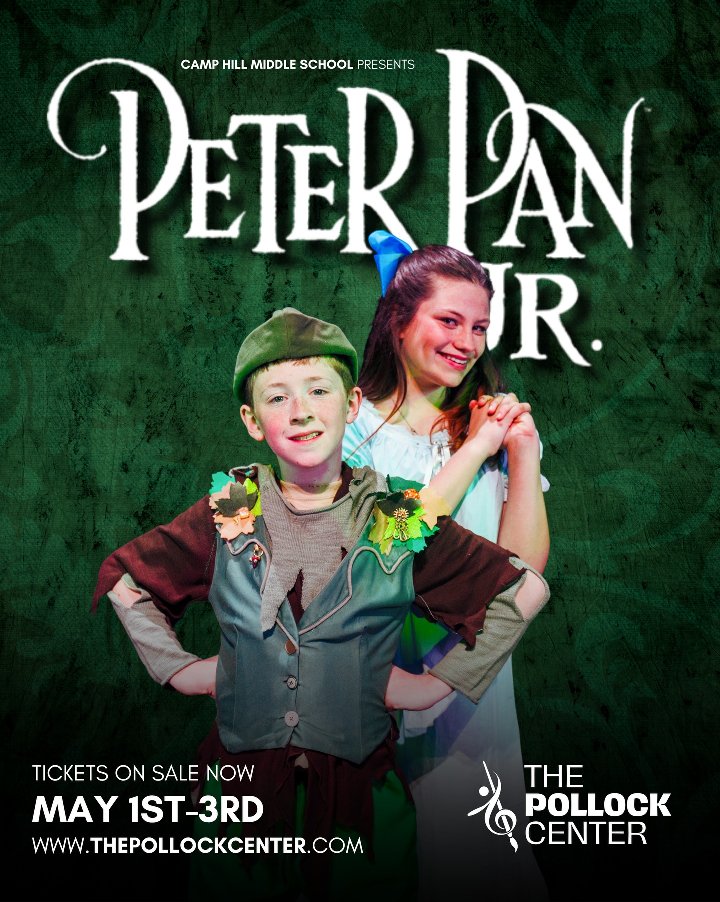 It’s time to visit Neverland in Camp Hill Middle School’s production of PETER PAN JR!