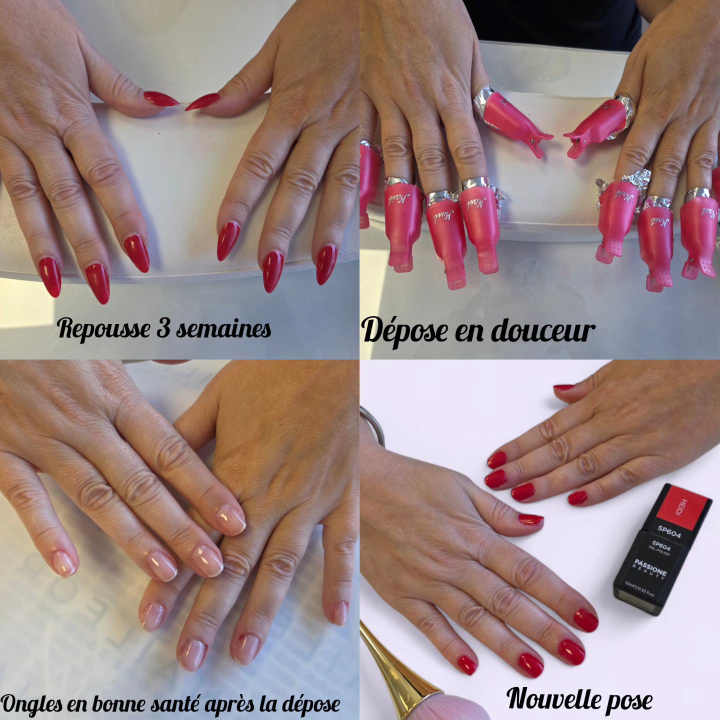 ✨ Douceur & soin au rendez-vous ✨
Aujourd’hui, on chouchoute vos ongles avec une dépose de capsules américaines en douceur, sans agresser l’ongle naturel 💅
On poursuit avec une pose de vernis semi-permanent pour un résultat propre, brillant et longue tenue ✨
Parce que de beaux ongles commencent par des bases saines 💖
📍 Ongles nets, renforcés et sublimés
🌸 Un moment de détente rien que pour vous
📩 Réservez votre rendez-vous dès maintenant !
#Onglerie #SemiPermanent #CapsulesAmericaines #BeautéDesOngles #NailsCare MomentDetente