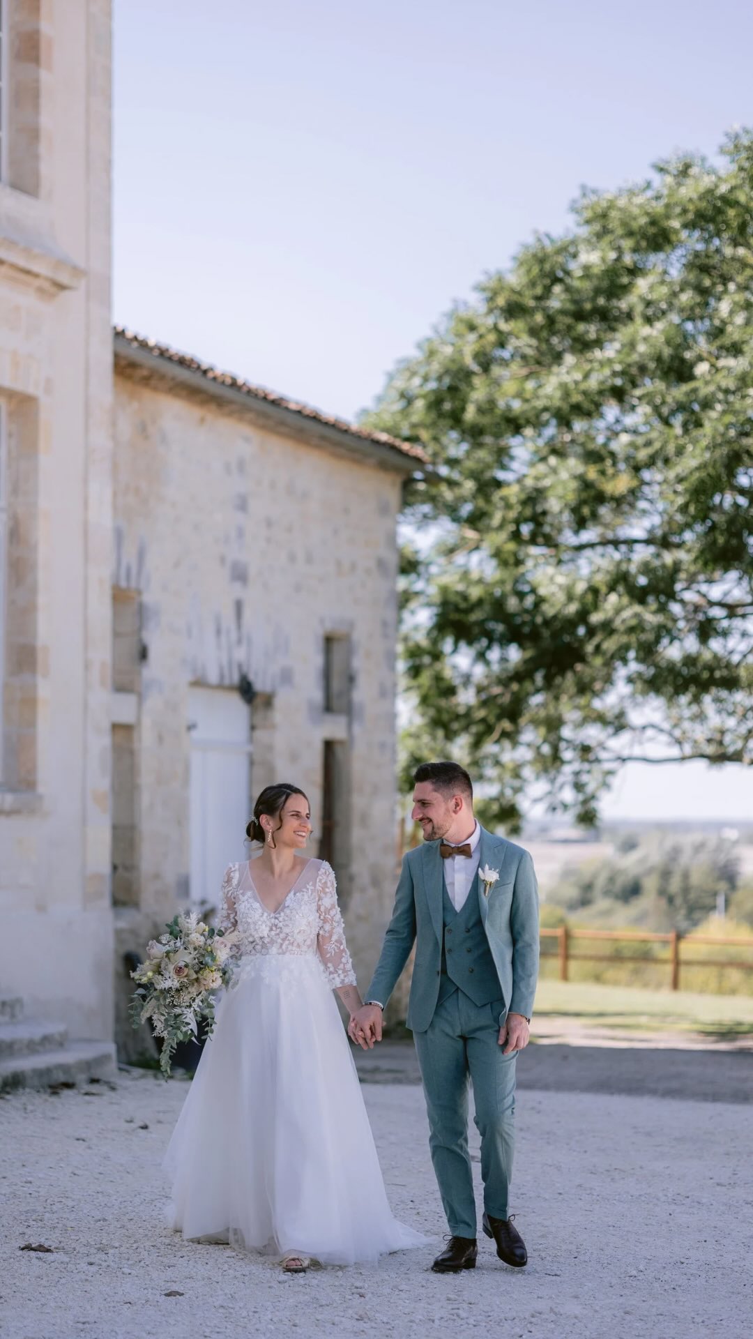 Take us back to this perfect day…
Location: @chateau_formont
Photographer: @le.prisme.de.julie
Videographer: @le.prisme.en.duo
DJ: @deaevents33
Wedding Cake: @margotteauxpommes
Canelés & Coffee: @latoquecuivree.officiel
Hair Stylist: @julie_dream_bride
Florist: @floralementvotrebdx
Makeup Artist: @gaelle_bienetre33
Bridal Dresses: @maisonncv
Groom Accessories: @loding_officiel
Suit: @andrea_faubourgsaintsulpice
Bridal Accessories: @bobbies
Bride’s Ring: @zeina_alliances
Groom’s Ring: @zeina_alliances
Stationery: @elsacamiade
Equipment Rental: @npa_evenements
Tableware Rental: @bontemps_fabrique_a_reveries
Catering: @toctoquecuisine
Childcare: @1.2.3.nounou
Photobooth: @aquitainevent
Audio Guestbook: @allocorner
Julie | Wedding photographer @le.prisme.de.julie
Aymeric | Wedding videographer @le.prisme.en.duo
Season 2027 open
wedding in france - destination wedding photographer - french wedding photographer photographe mariage - bordeaux wedding photographer - fine art wedding photographer - south of france wedding - mariage en france - france wedding - chateau wedding france - photographe bordeaux - photographe mariage bordeaux - luxury bridal - bride vibes only
