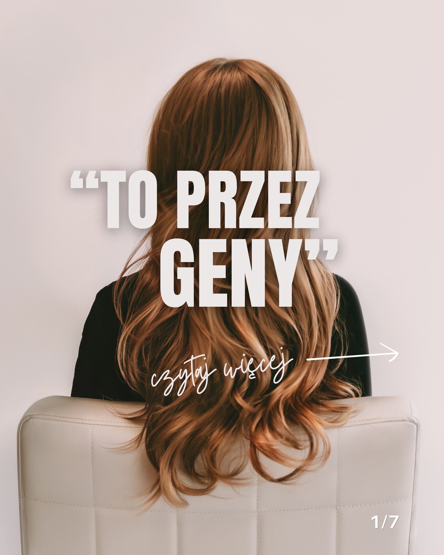 Czy geny faktycznie decydują o wszystkim? A może geny to potencjał, a nie wyrok?
Oczywiście geny mają znaczenie. Ale nie tak mocno jak myślimy.
Styl życia, stres, odżywianie, aktywność - to wszystko może włączyć lub wyciszyć nasze predyspozycje.
Więc nie obarczajmy wszystkiego naszymi genami tylko spójrzmy czy przypadkiem sami ich nie zmieniamy - w tę złą stronę.
Bo geny, wcale nie muszą decydować o Twoich włosach. To dlatego u jednej osoby problem rozwija się szybko, a u innej dużo wolniej.
Słyszałaś kiedyś, że „nic się nie da zrobić, bo to geny”?👇
• Włos doskonały • Trycholog • Zdrowe włosy • Łupież • Geny
#trycholog #konsultacja #lysienie #łupież #zdrowewlosy