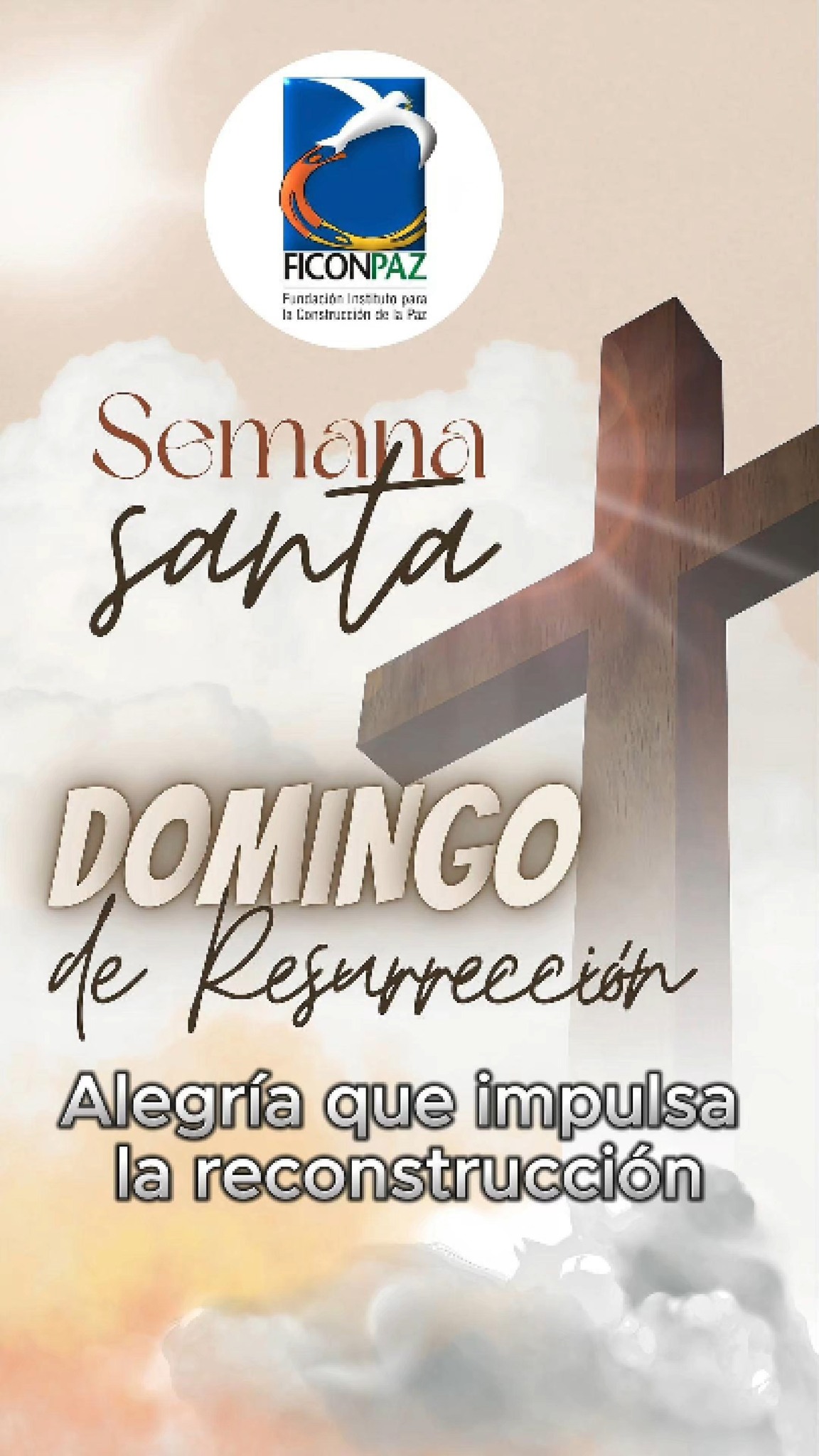 Domingo de Resurrección — Alegría que impulsa la reconstrucción.
¡Él ha resucitado! El Evangelio nos da esperanza: la vida vence a la muerte. Para nuestra sociedad, eso significa que la reconciliación es posible. Celebremos con obras que resuciten y dignifiquen comunidades desde iniciativas productivas, acciones de reparación integral y procesos que transformen los dolores
en futuro compartido.
#SemanaSanta
#SemanaSanta2026
#DomingoDeResurreccion