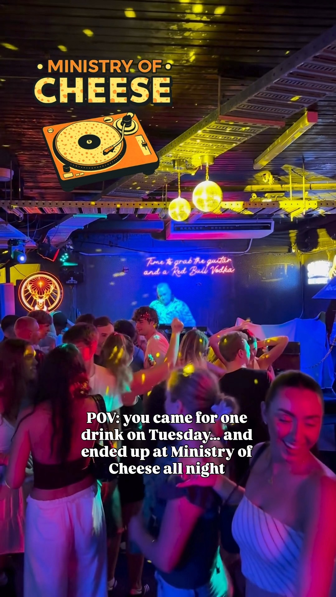 🧀 IT'S TUESDAY AND YOU KNOW WHAT THAT MEANS 🧀
POV: you came for one drink… and ended up at Ministry of Cheese all night.
Your cheesy classics all night long, courtesy of @markzylstra on the decks 🎧🕺
We don't make the rules. See you tonight 🍻
#MinistryOfCheese #PaddysAirlie #AirlieBeach #CheeseNight #NightlifeAirlie
