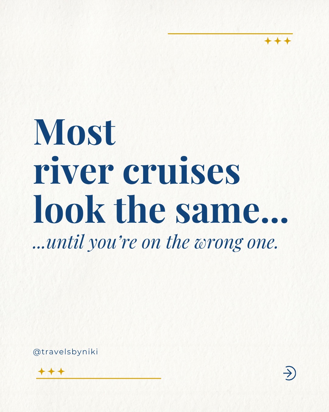 River cruises are often treated like a category.
As if they’re all “basically the same.”
They’re not.
And that assumption is exactly where people go wrong.
After walking 16 ships across 12 cruise lines, one thing becomes very clear:
The differences matter more than people expect.
Now, I’d love to know, do you guys want me to break this down properly—what actually matters, what doesn’t, and how to choose based on how you travel— in my future posts?
Let me know in the comments!
.
.
#rivercruise #rivercruising #rivercruises #cruiselovers #cruisevacation