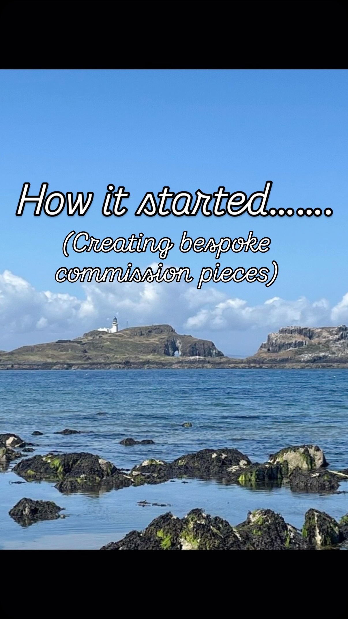 “Their favourite places to be is yellowcraig beach. It would be wonderful to give them a glass version to have on the windowsill and sparkle away on days that are not quite beach-worthy - do you think that’s something you could do?”
Yes….. yes I think it is…… 🤨🥰
Alongside my larger residential & public art commissions, I love working on the smaller bespoke pieces too! They can become so personal & I love the stories behind each one to help shape my designs.
This is the most recent to leave the workshop and was gifted on Easter Sunday, so I can now share!
Fidra Island & Yellowcraig beach in East Lothian, Scotland.
A 25cm free standing piece, copper foiled design but edged with the utterly gorgeous bendable zinc for extra strength and a beautifully clean frame, stocked only by @creativeglassguild.
Bespoke live edge stand by @boostarwood
#StainedGlass #glassart #Scotland #unique #windowtothesoul
@contemporaryglasssociety @edenvalleyartisticnetwork @cumbrialifemag @arts_cumbria @rheged_centre @thehappyherdwick @the_makers_mill @make_it_at_market @makeitatmarket @artsandcraftsinkeswick @bbc @gatherennerdale @artinthepen