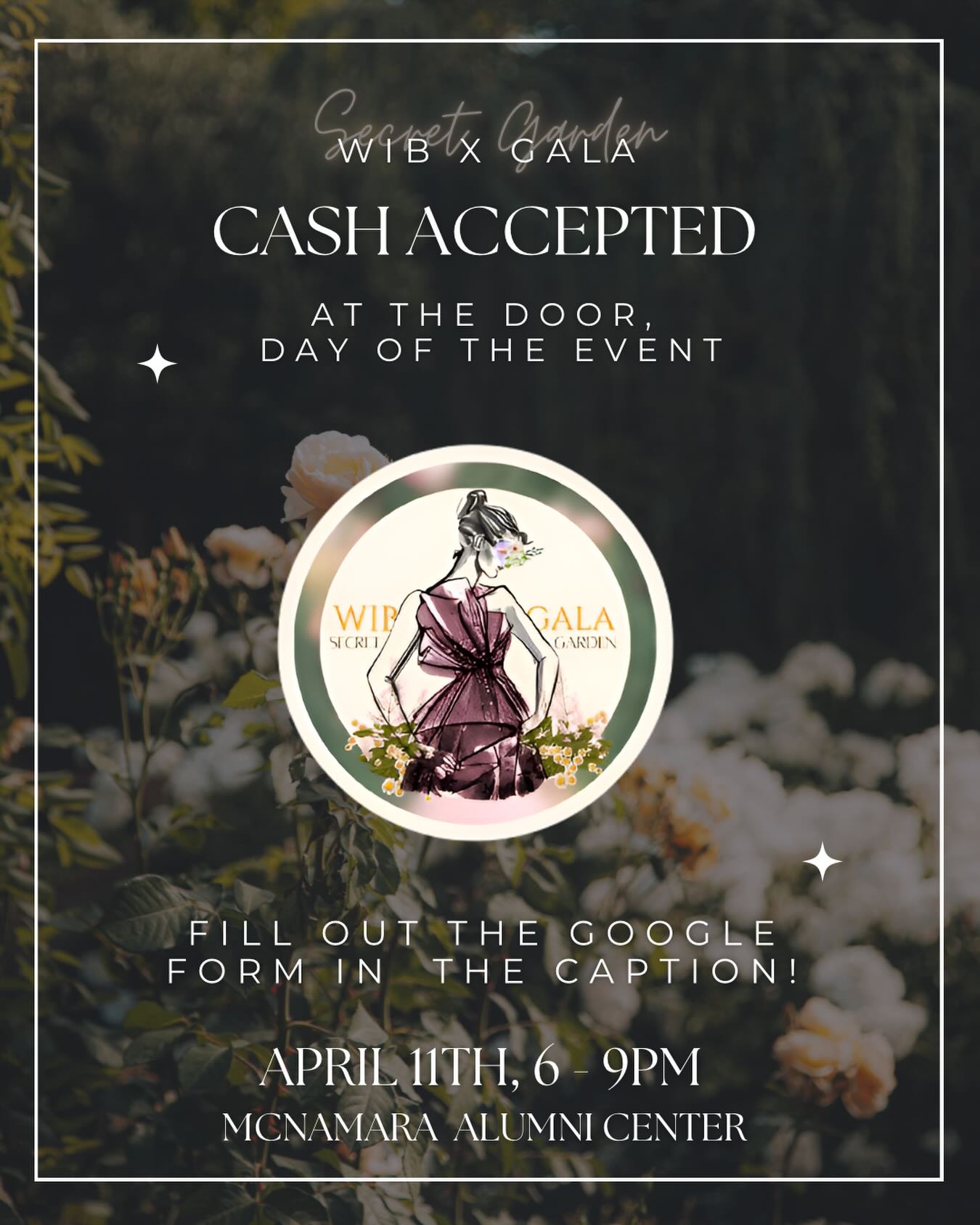 Dearest reader,
An enchanting gathering is soon to commence, and everyone is invited to attend. Should you prefer to pay in cash, arrangements will be made at the door on the day of the event.
The hosts kindly ask you to submit the form below for cash ticket entry to secure your spot.
Make haste, for such an occasion is not to be overlooked.
https://docs.google.com/forms/d/e/1FAIpQLSfnhxkaCzRxQHR3eWEx5KAhIMe9bSjUU99zlO_Z4U9wPKrYNg/viewform