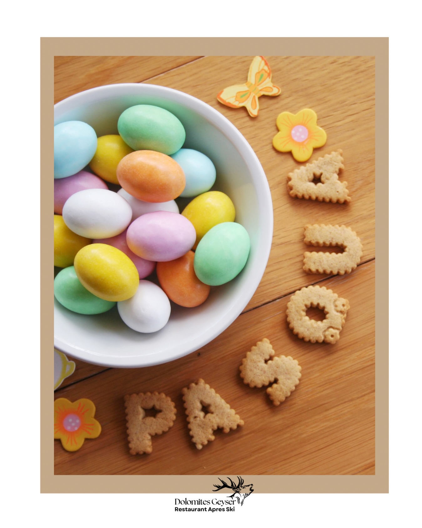 Buona Pasqua 🐣✨
Che sia una giornata piena di cose belle,
semplici e sincere.
Grazie per essere parte del nostro percorso.
#dolomitesgeyser