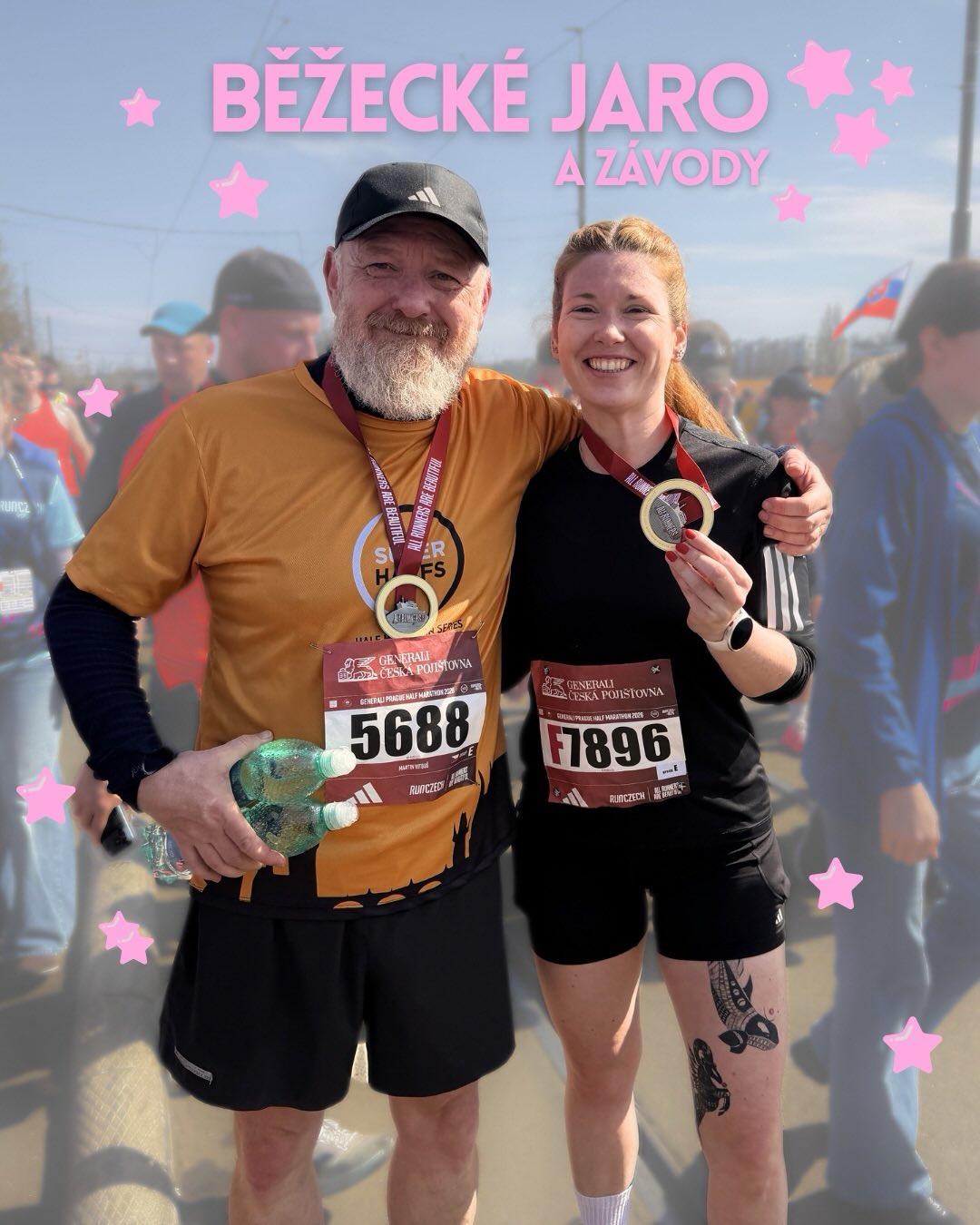 První dva závody sezony jsou za mnou a já si tady odložím moje oblíbené fotky z toho úplně prvního - z Pražského půlmaratonu. 🦩
Zároveň si tu odložím i seznam všech plánů s motivací i cíly. Cíle jsou jasné- buď běžím pro radost nebo pro výhru. Nic mezi není 😅. Motivaci se budu snažit doplňovat konzistencí a po loňském, spíš neběžeckém, roce doufám, že to tentokrát půjde a bude to všechno zas dobrý ⚡️
#running #runningmotivation #beermile #marathontraining #runforjoy
Uvidíme se na nějakém závodě ze seznamu? 🤩