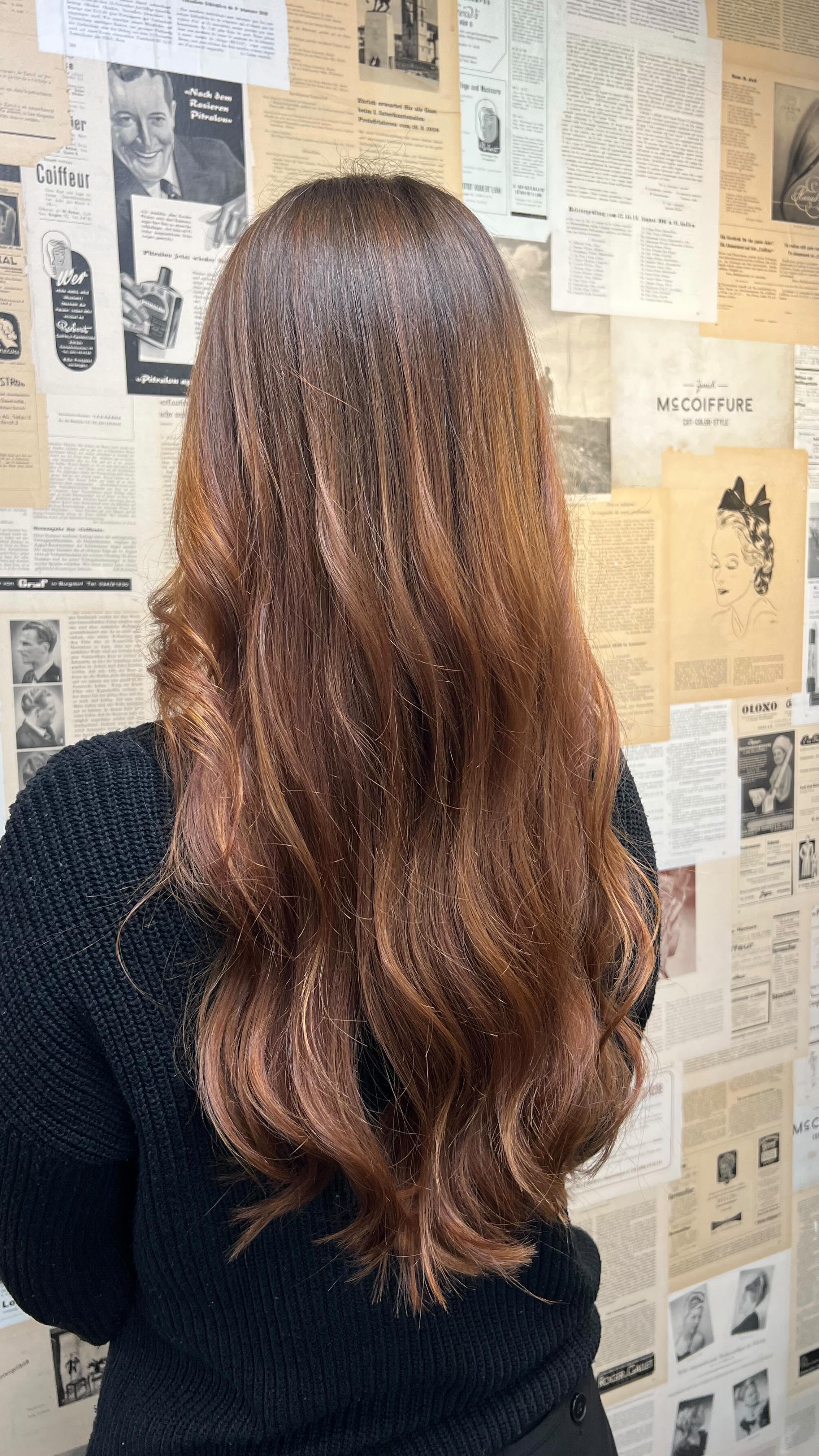 #Schwarzkopf #beforafter #copper #balayage #chaschi