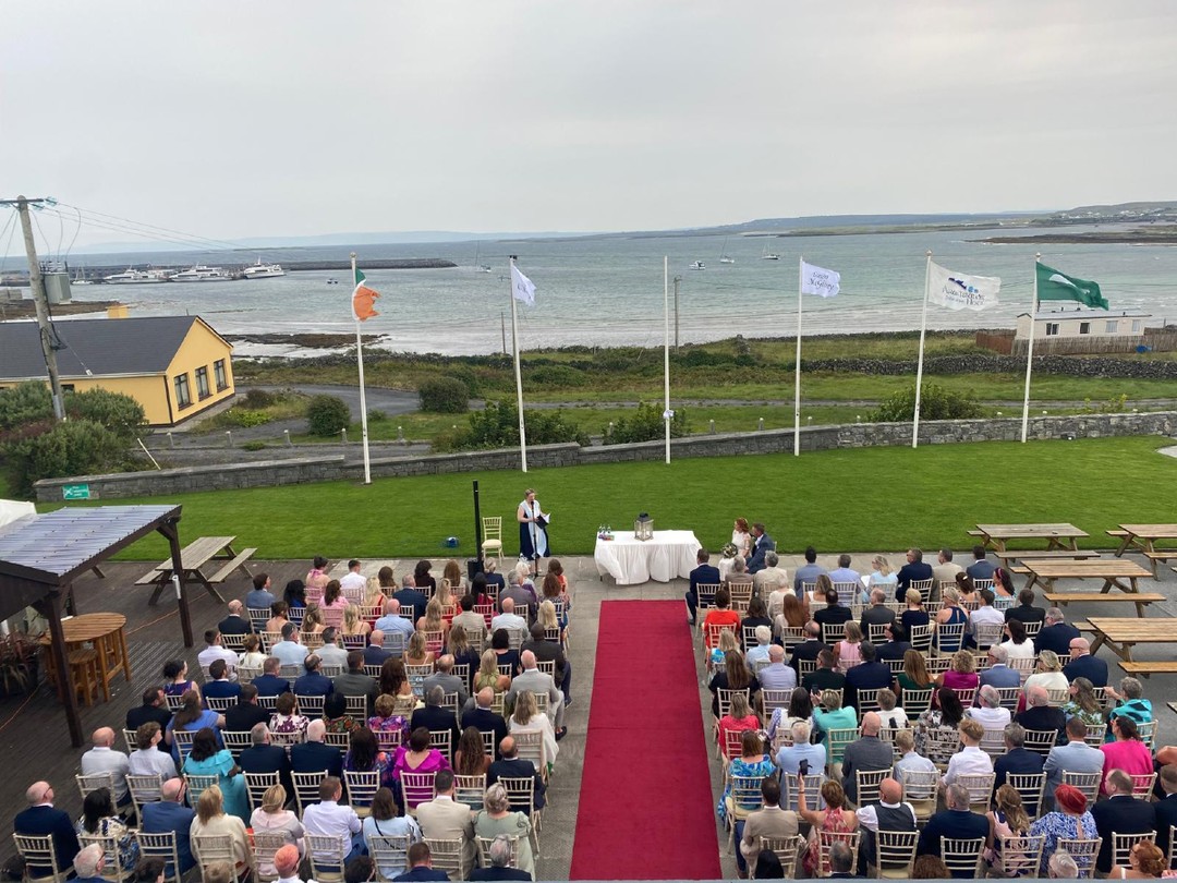 🌊 Imagine your wedding ceremony with nothing but the Atlantic before you…
A gentle sea breeze, the sound of the waves, and your loved ones gathered to witness the moment.
At The Aran Islands Hotel, we can host outdoor ceremonies where the ocean itself becomes your backdrop. A truly unique island setting for a wedding that feels like a celebration and a holiday all in one.
📍 Inis Mór - just a short ferry or flight from Galway, Rossaveal or Doolin.
Plan your 2027 wedding with us → https://f.mtr.cool/xmxfreyiut