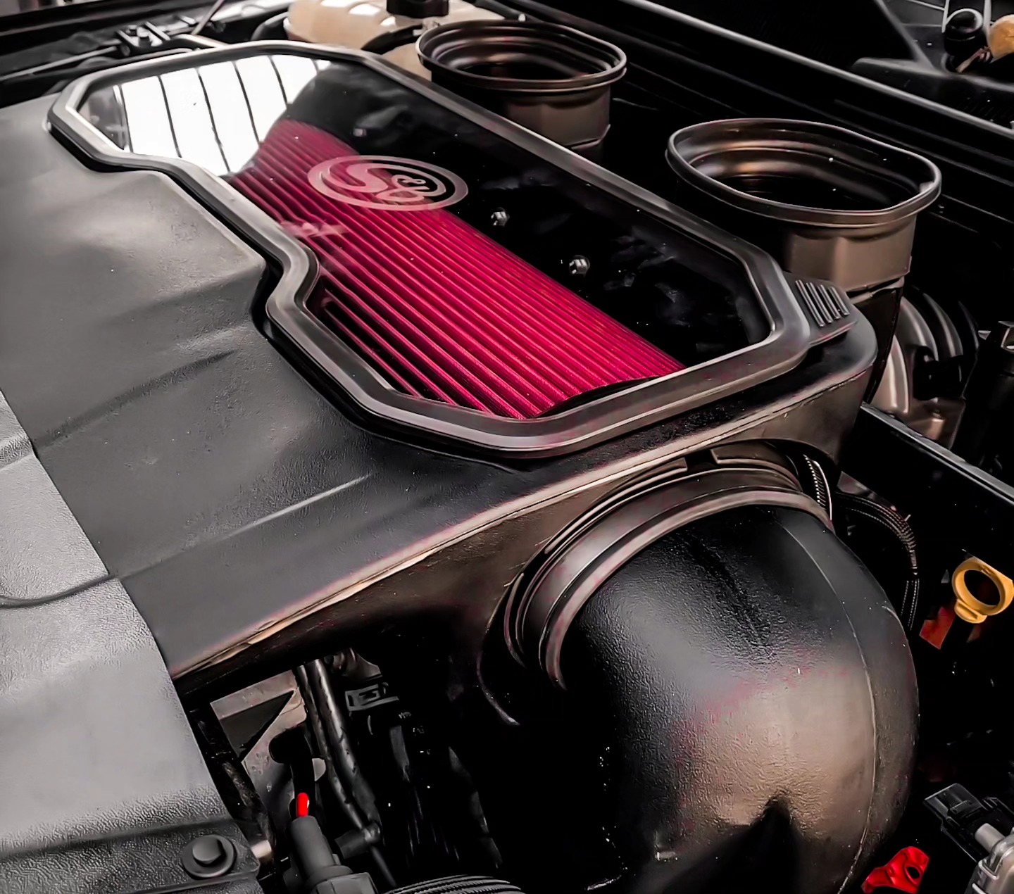 Gave this TRX a bit more breathing room with a cold air intake install.