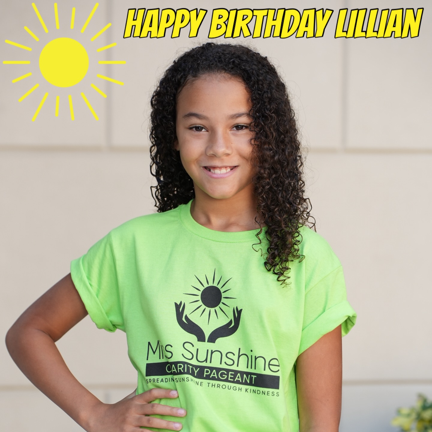 WHAT’S BETTER THAN ONE SUNSHINE BIRTHDAY? …. TWO!! Happy Birthday to our Miss Sunshine Charity Pageant Sweetheart Queen Lillian AND our Preteen Queen Madelyn! We hope you both have a wonderful day!