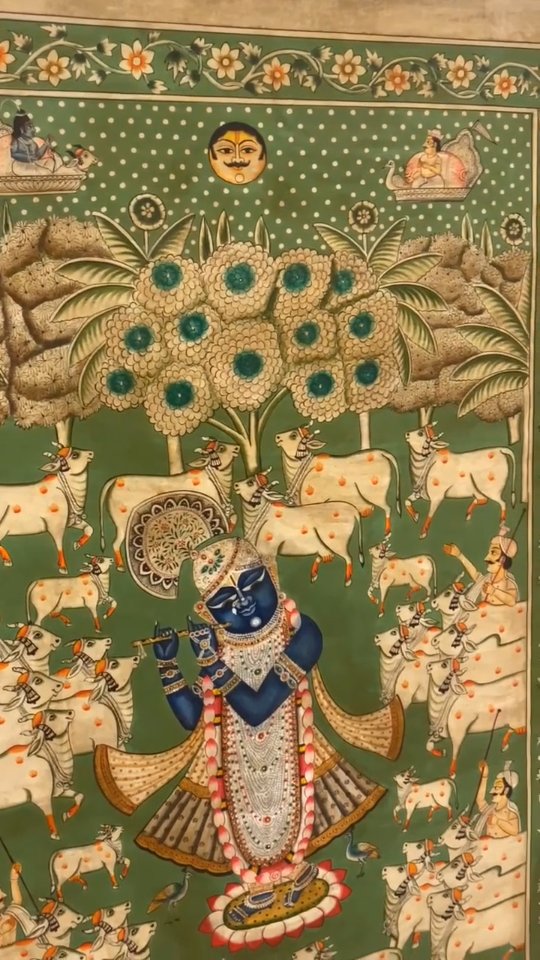 We present an exquisite Krishna painting, meticulously designed to elevate both aesthetics and positive energy in your spaces. 🌿
🕉️ Expertly crafted for placement in the east of east direction, this Vastu-aligned artwork is believed to reduce anxiety and invite tranquility. Perfect for enriching both living and working environments, it seamlessly blends artistry with spiritual harmony.
🌸 Enhance your surroundings with Vishvakrit’s dedication to beauty and well-being through our exceptional Vastu-inspired creations.
#Vishvakrit #KrishnaArt #VastuPainting #SpiritualHarmony #IndianArt PositiveEnergy