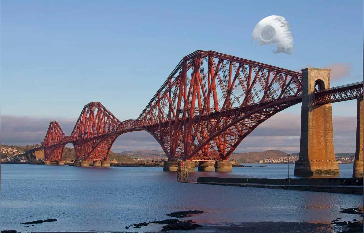 May the Forth be with you. #StarWarsDay #ThatsNoMoon