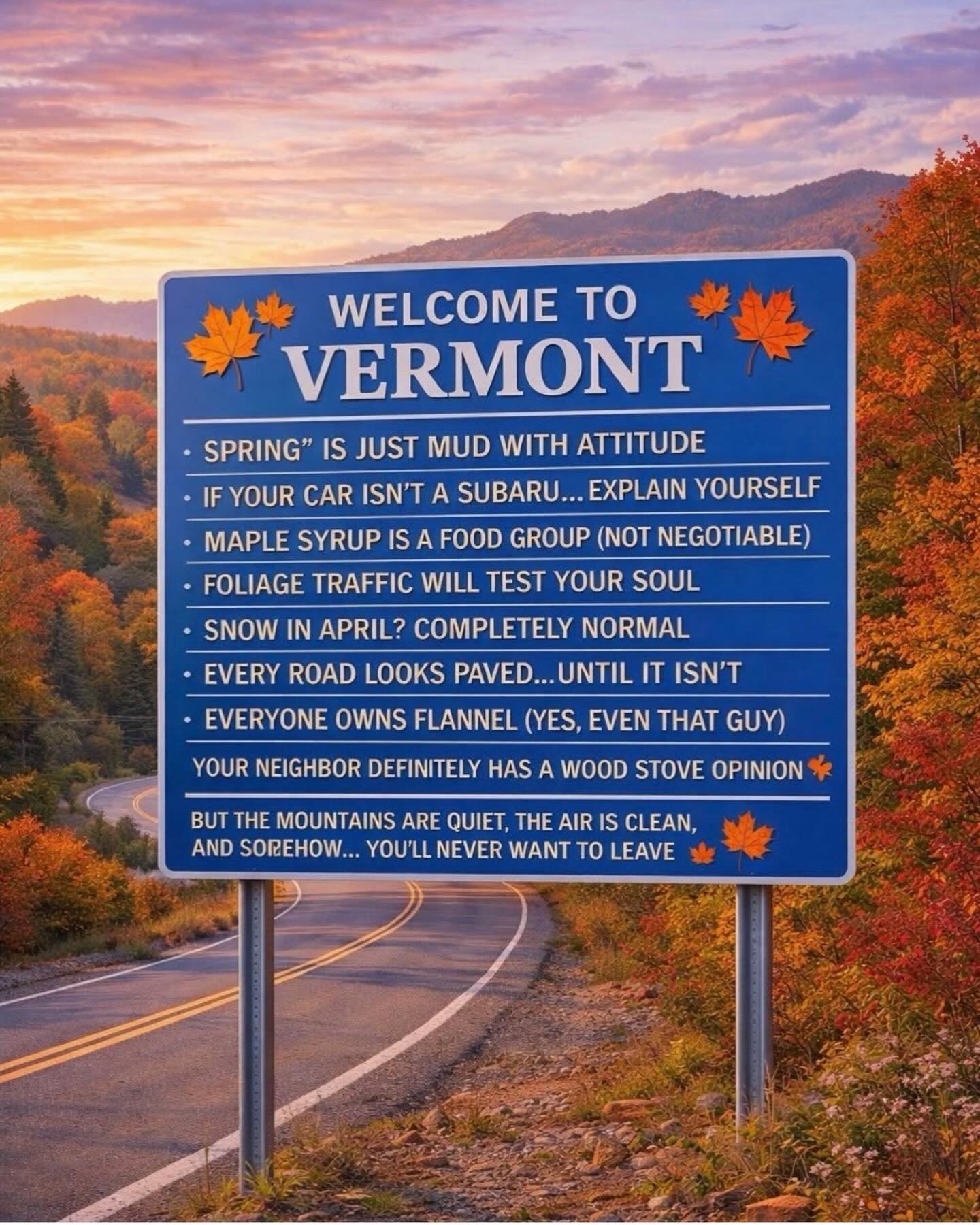 Everything on this post is true at this time of year! #vermont #vermontbyvermonters #springinvermont # middleburyvt #nevergonnaleave