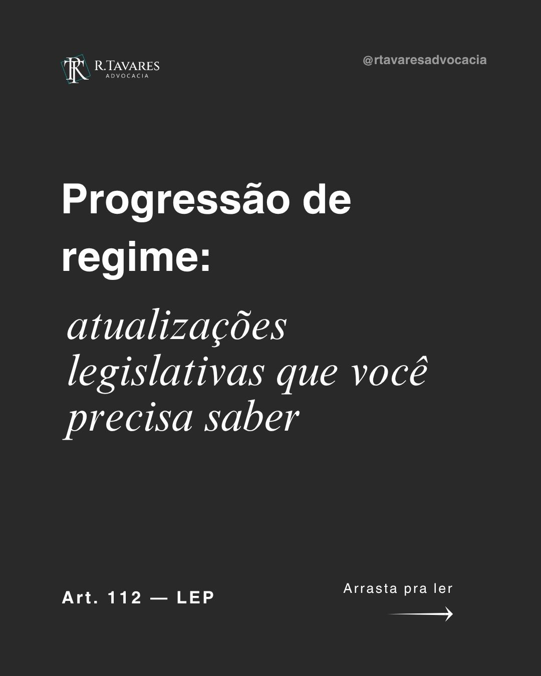 A progressão de regime passou por mudanças importantes nos últimos anos, e entender essas atualizações é essencial para quem atua ou está envolvido no Direito Penal.
Com o avanço legislativo, especialmente após o Pacote Anticrime e a nova Lei 15.358/2026, os critérios se tornaram mais rigorosos, principalmente em crimes hediondos, reincidência e situações específicas como organização criminosa e feminicídio.
Cada detalhe faz diferença no tempo de cumprimento da pena e no direito à progressão.
Por isso, analisar o caso concreto com estratégia e conhecimento atualizado é fundamental.
Arraste para ler as principais mudanças e como elas impactam na prática.
Procure um escritório de advocacia da sua confiança para saber mais informações.
.
.
.
#direitopenal #execucaopenal #pacoteanticrime progressaoderegime