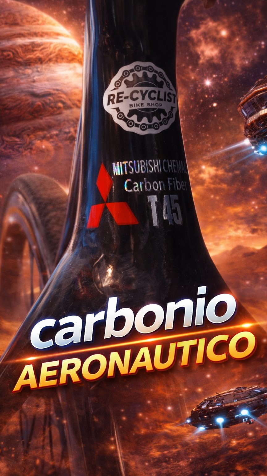 🤍🚀 GUERCIOTTI VELOCE SLR – ULTIMA TAGLIA M DISPONIBILE
Questa non è una bici qualsiasi.
È carbonio Mitsubishi, roba seria: quello utilizzato anche in ambito aerospaziale, con fibre ad altissimo modulo per avere rigidità estrema, leggerezza e reattività fuori scala.
⚠️ ULTIMA TAGLIA M rimasta
⚙️ Shimano Ultegra 12 velocità elettronico
🖤 Cavo completamente integrato
🛞 Ruote in carbonio
🧬 Telaio in carbonio Mitsubishi – top di gamma
📏 Taglia M
💥 Prezzo: 2.499 €
Una bici che quando spingi… risponde subito.
Zero dispersioni, solo watt che diventano velocità.
Tradotto: ti sembra di avere più gamba di quella che hai davvero. 😎✈️
💳 Finanziabile a tasso zero • 🔄 Permutabile • 🚚 Spedizione gratuita in tutta Europa
🔧 Revisione autocertificata • ✅ Pronta a partire
📍 Re-cyclist Bike Shop – Longone al Segrino (CO)
🌐 www.recyclistbikeshop.com
📞 031 547 8454 (WhatsApp)
#guerciotti #carboniomitsubishi #biciDaCorsa #ultegradi2 #recyclistbikeshop