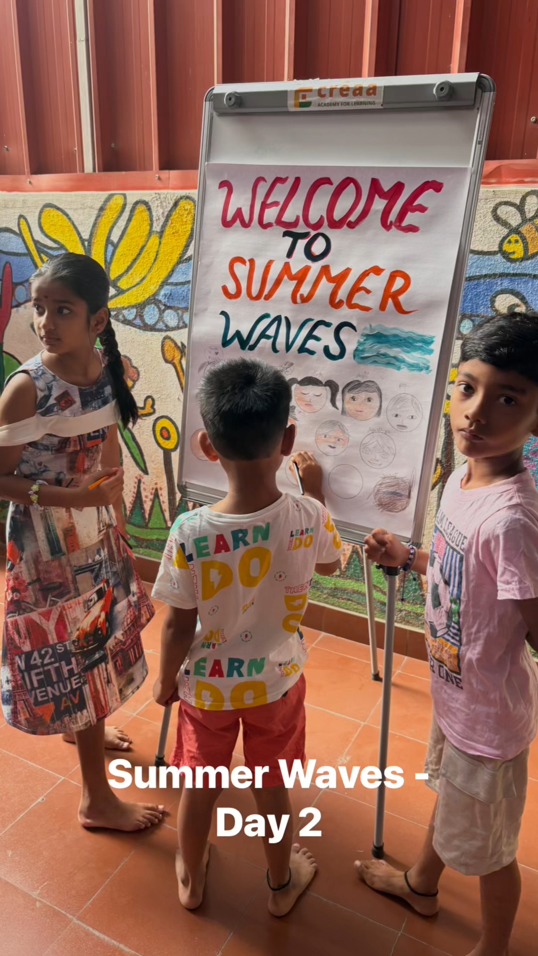 When screens go off, Creativity turns ON. 🚀
Summer Waves in action!
#SummerCamp #BangaloreKids #KidsLearning #FutureSkills
#CreativeKids #LearningThroughPlay #NoScreenTime #ActiveLearning
#ParentingIndia #BangaloreMoms #KidsActivities #confidencebuilding