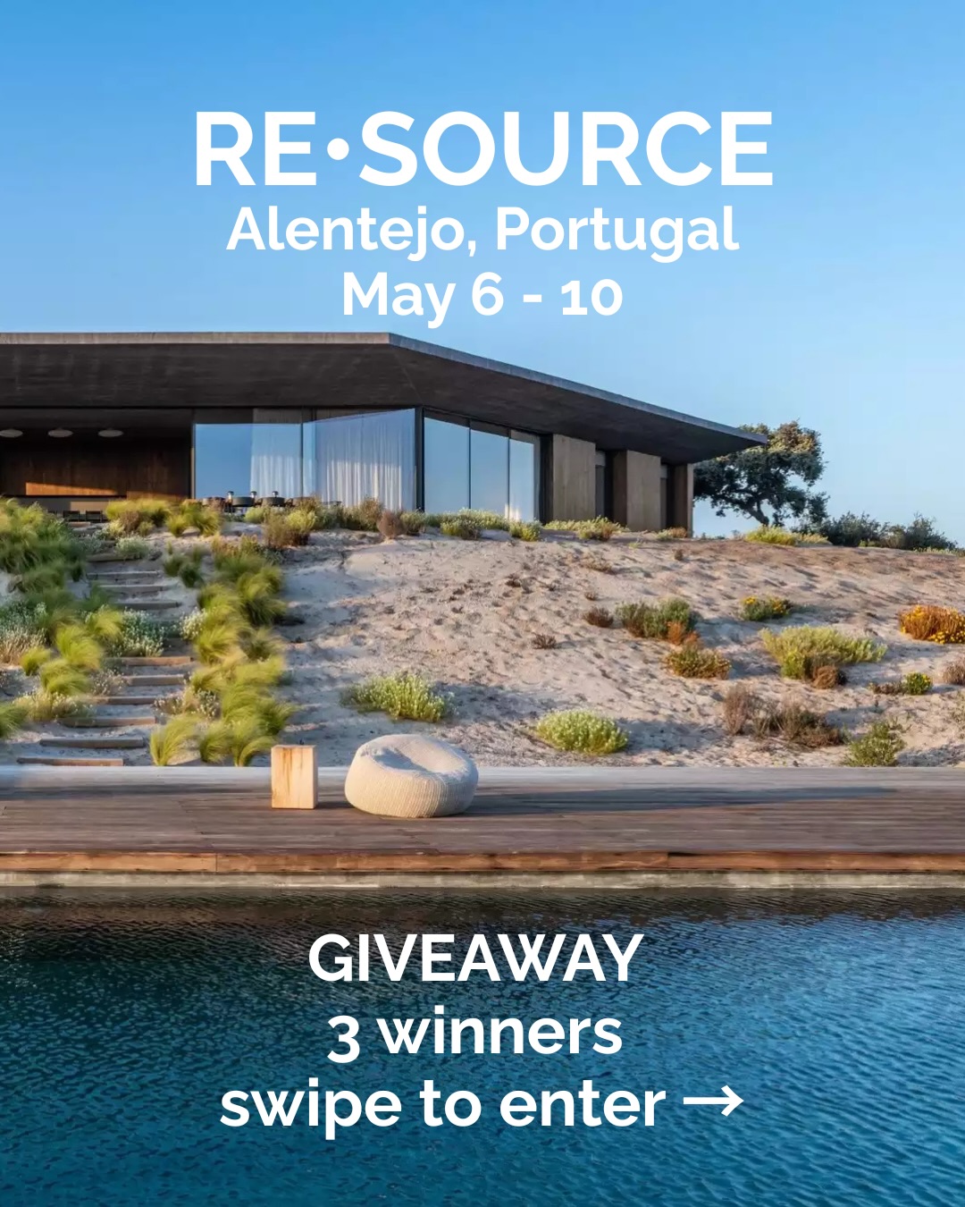 A pause you didn’t know you needed…
This May, something truly special is unfolding in Alentejo.
With @simonauscher , we’ve created RE·SOURCE:
a 5-day holistic experience to slow down and reset,
where yoga and gastronomy become doorways back to yourself.
To your breath, your senses, your body and
the simple joy of being here now.
Think…
🧘♀️Morning energising yoga & evening restorative practices
🌿Daily seasonal and healthy vegetarian meals
🍽️Conscious cooking workshop with Simon Auscher
🎶Sound healing to deeply unwind
🏡A wonderful private villa surrounded by nature
💛An intimate group of like-minded souls
A space where time softens, tension melts, and clarity returns.
May 6 - 10, 2026
Early bird until April 6th
If you’ve been feeling the call for a real reset… this might be it.
✨GIVEAWAY — 3 WINNERS✨
To celebrate this retreat, we’re offering:
- a private yoga session with me (online or in Lisbon)
- « Twist » cookbook by Simon Auscher
- a ceramic Gua sha + l’huile précieuse travel set (10ml) by @sowelab
TO ENTER:
- Follow @yoga_devy , @simonauscher & @sowelab
- Like this post
- Tag 2 friends who would love this experience
- Bonus: share to your story for an extra entry
Winners announced April 10th
Good luck!🤞🏼