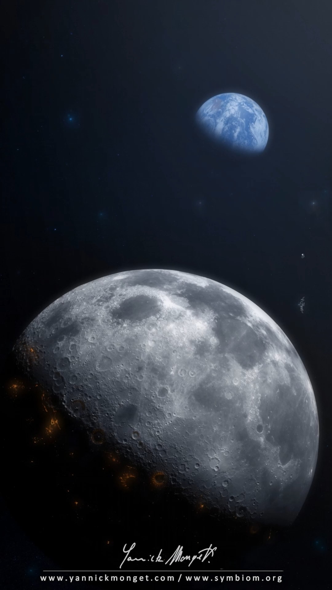 L’aventure spatiale prend une dimension particulière à l’heure ou les guerres se multiplient sur notre planète. Pour avoir de nombreux amis astronautes, je confirme totalement ce texte de Carl Sagan que j’avais noté en lisant son magnifique roman « Contact » : « À chaque orbite, la Terre raconte de nouvelles histoires. (…) On finit par penser à la Terre comme à un organisme vivant ; on se fait du souci pour elle, on veut en prendre soin (...). Les frontières politiques sont aussi invisibles que les méridiens de longitude ou que les tropiques du Cancer et du Capricorne. Les frontières sont arbitraires ; la planète est réelle. Le vol spatial a donc quelque chose de subversif. Quand ils sont (...) en orbite terrestre, la plupart des gens, après quelque temps de méditation, ont des pensées semblables. Les pays qui se sont lancés à la conquête de l’espace l’ont fait essentiellement pour des raisons nationalistes ; mais l’ironie du sort voulait que tous ceux qui quittaient la Terre pour l’espace fussent saisis par le spectacle des frontières abolies, de la Terre comme un tout. »
N'est-ce pas @astro_jfclervoy @micheltognini ;)
__________________
SOURCE : Peinture numérique tirée du livre HOPES, Symbiom Editions 2021
Commander le livre : https://www.symbiom.org/hopes
__________________
NOTES SUR L'IA : L'œuvre originale à la base de cette projection est une œuvre artistique, réalisée sans aucun recours à l'IA / L'intelligence artificielle n'est utilisée ici que comme outil complémentaire permettant d'animer et explorer l'avenir dessiné par l'auteur.
#artemis #nasa #esa #space #spatial #moon #lune #artemis2 #cnes