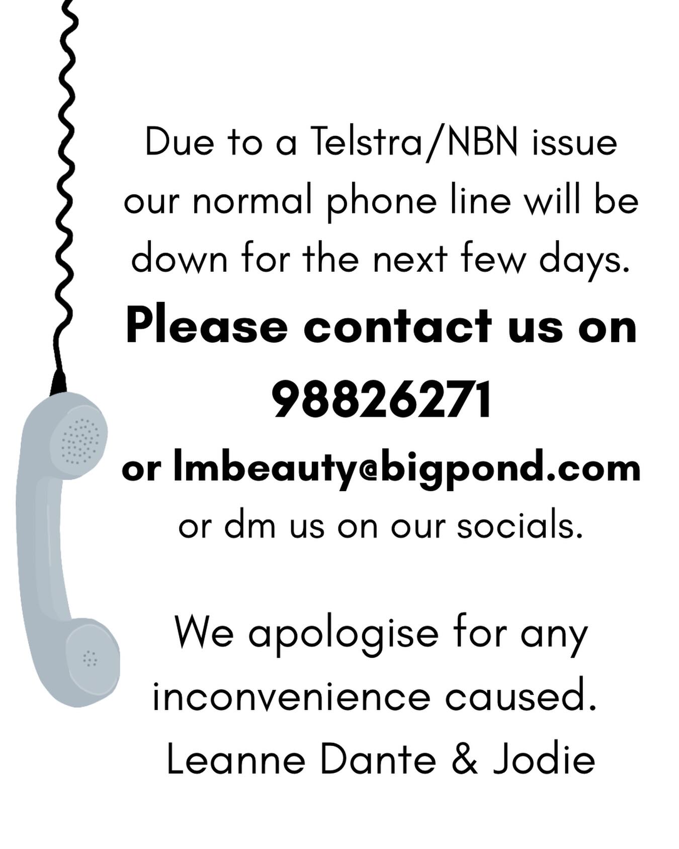 Don’t hesitate to message us!